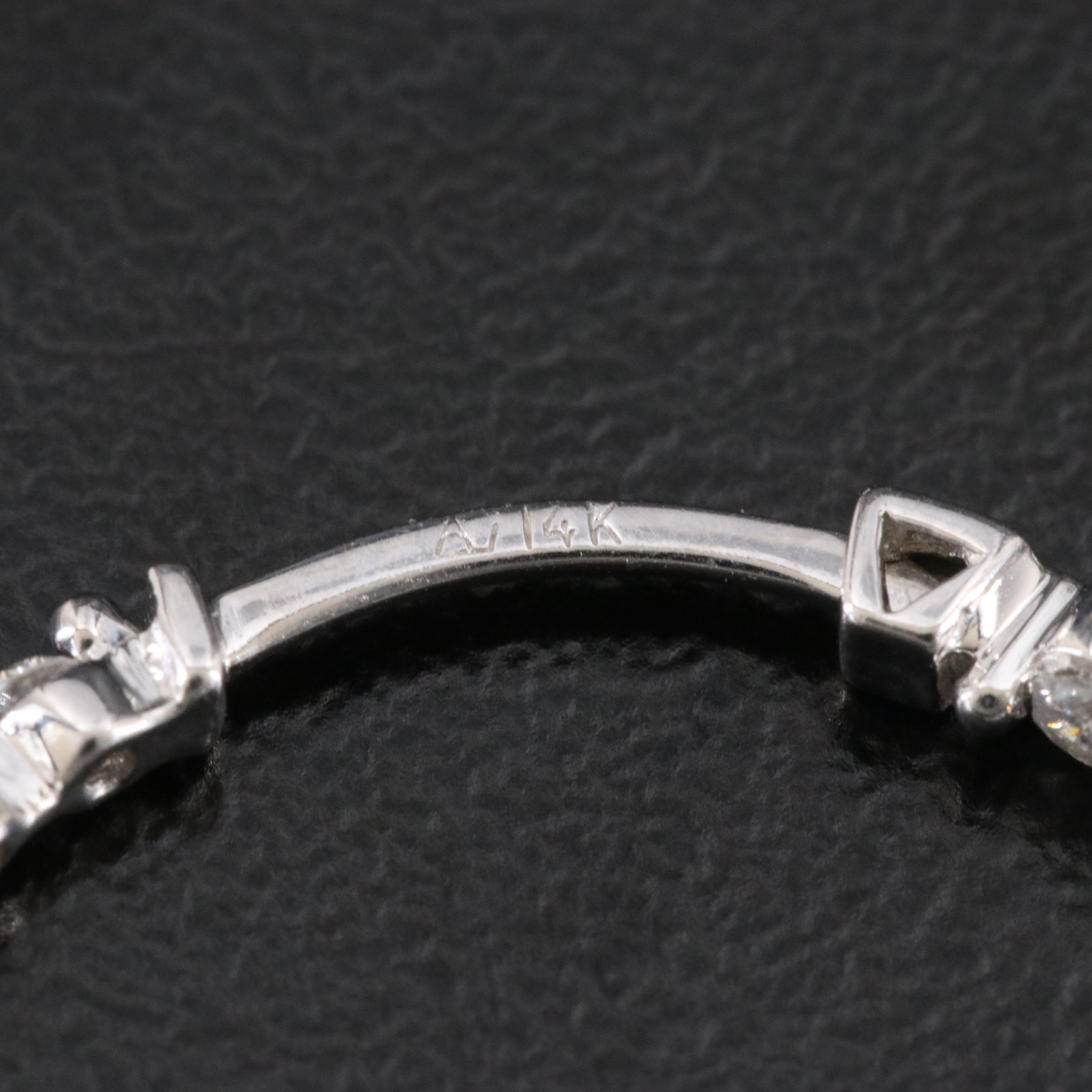 14K 1.00 CTW Diamond Inside-Out Hoop Earrings