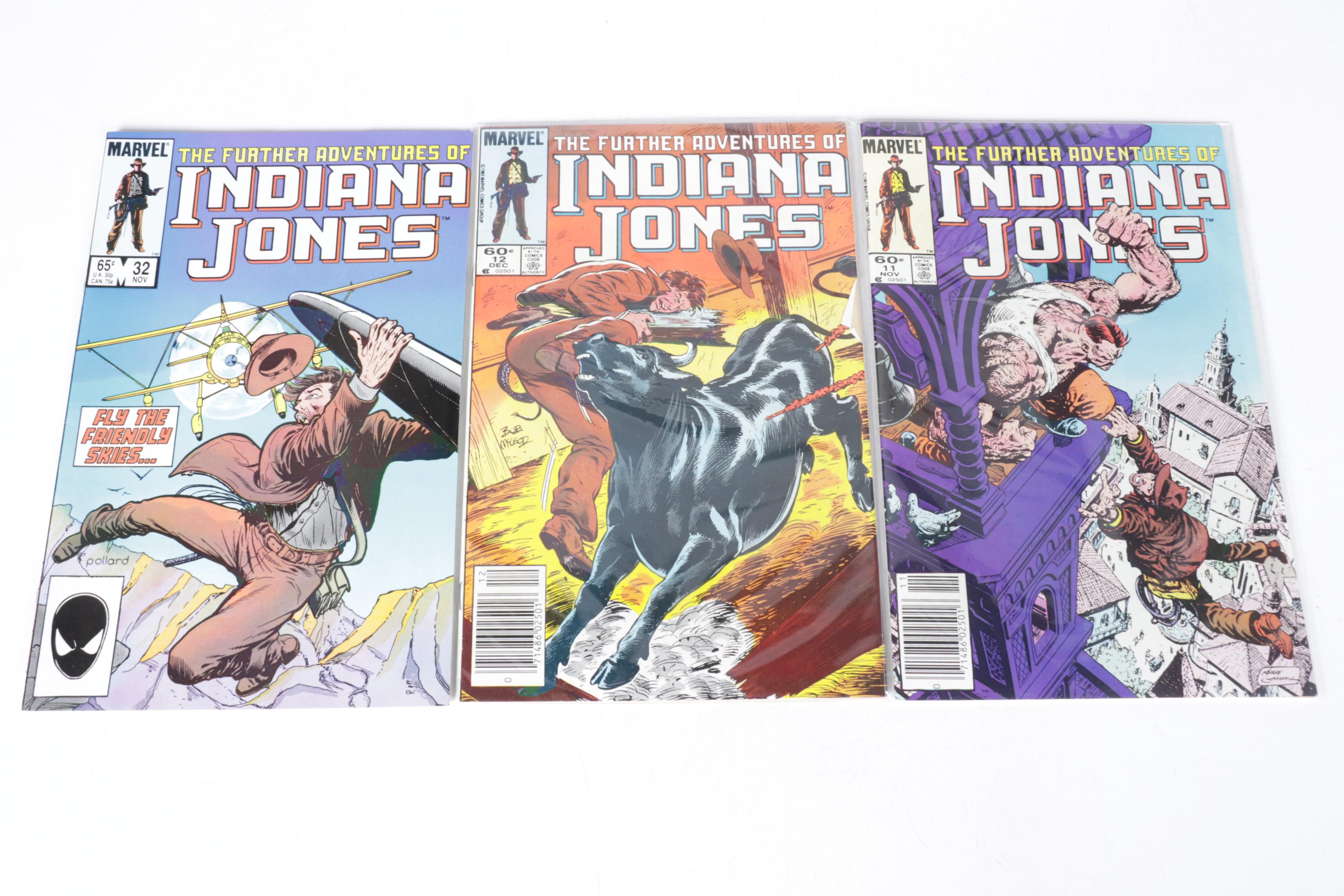 Marvel Comics James Bond Jr., Indiana Jones & Other Comic Collections