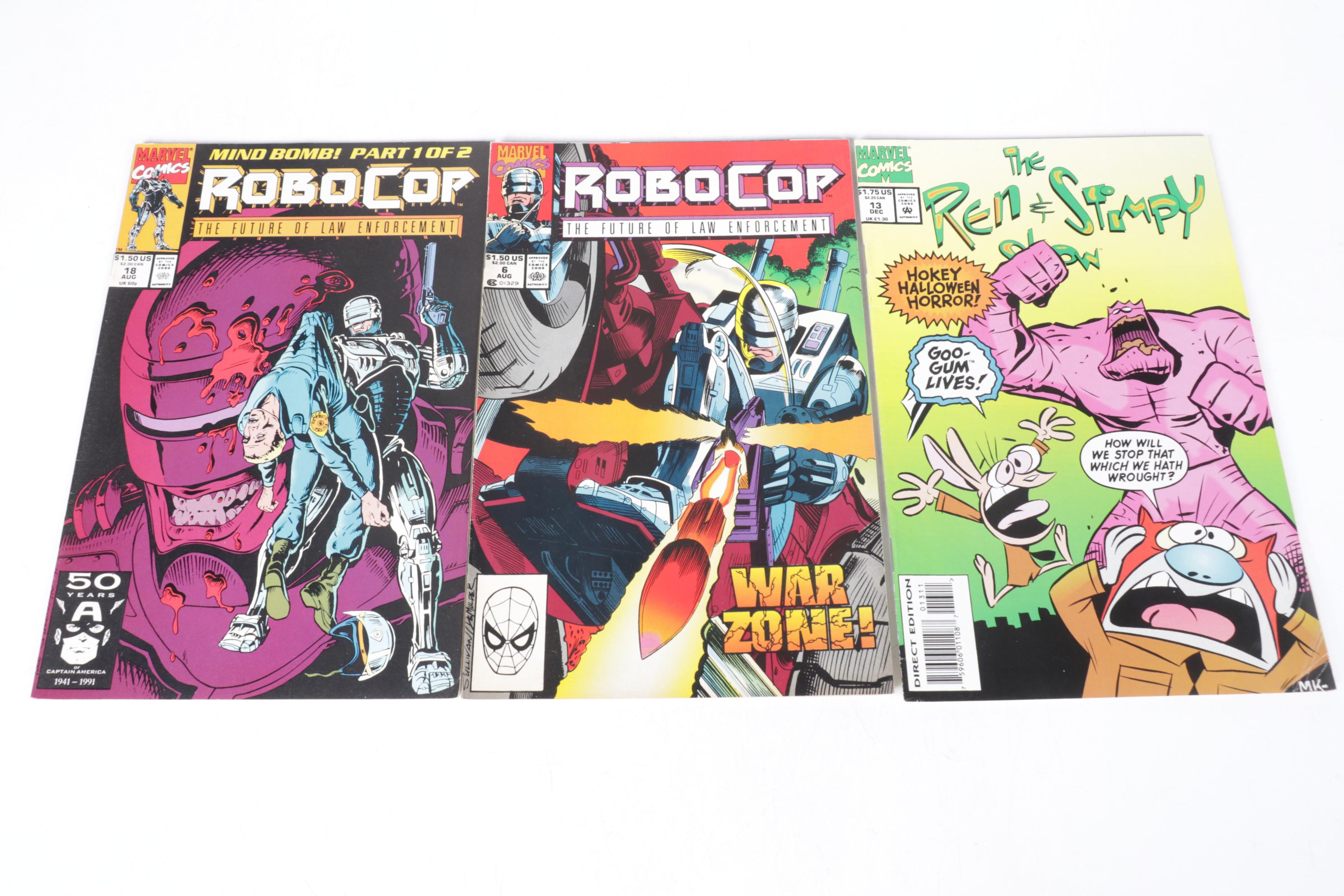 Marvel Comics James Bond Jr., Indiana Jones & Other Comic Collections