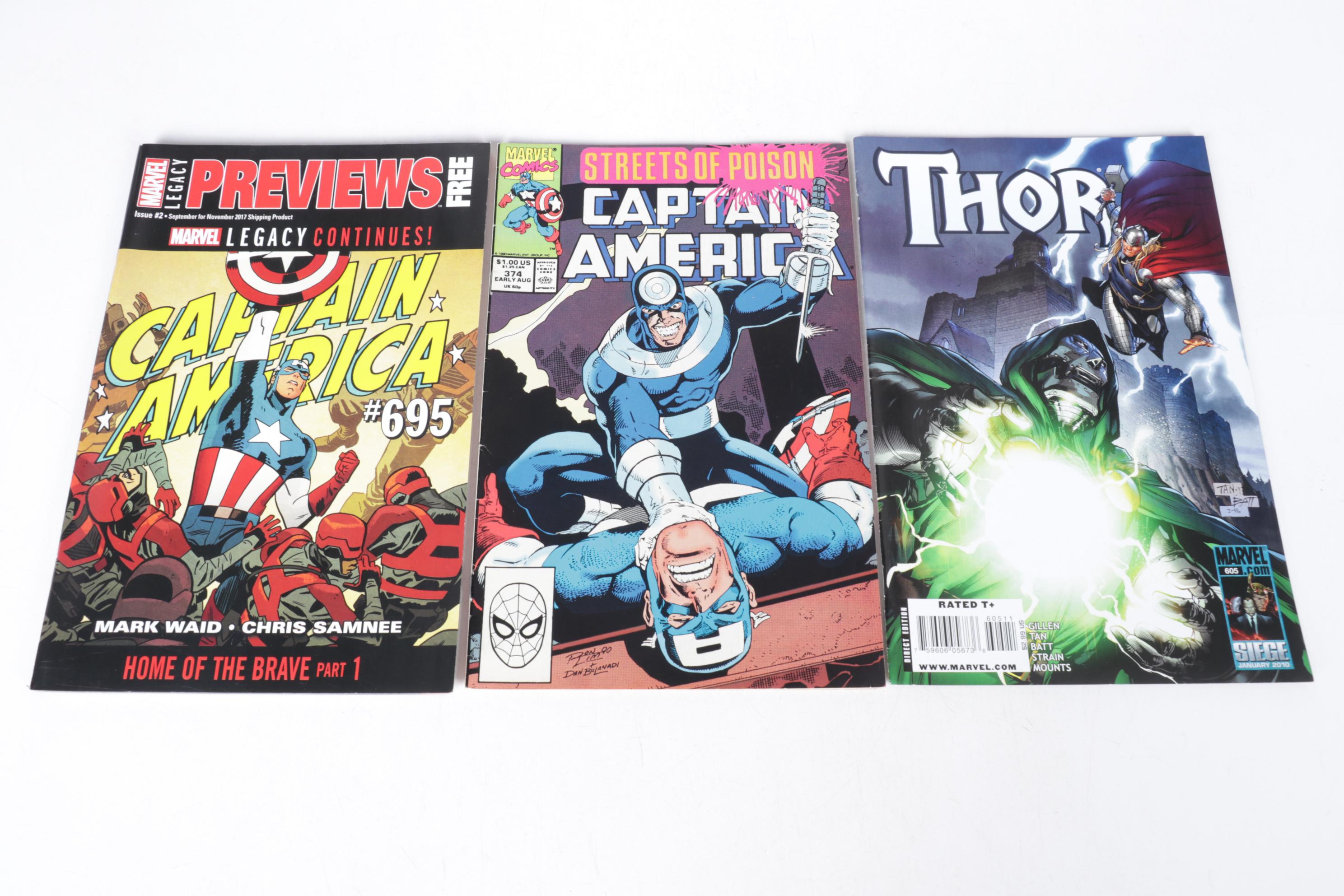 Marvel Comics Featuring Hulk, Thor & Other Classic Hero Collections