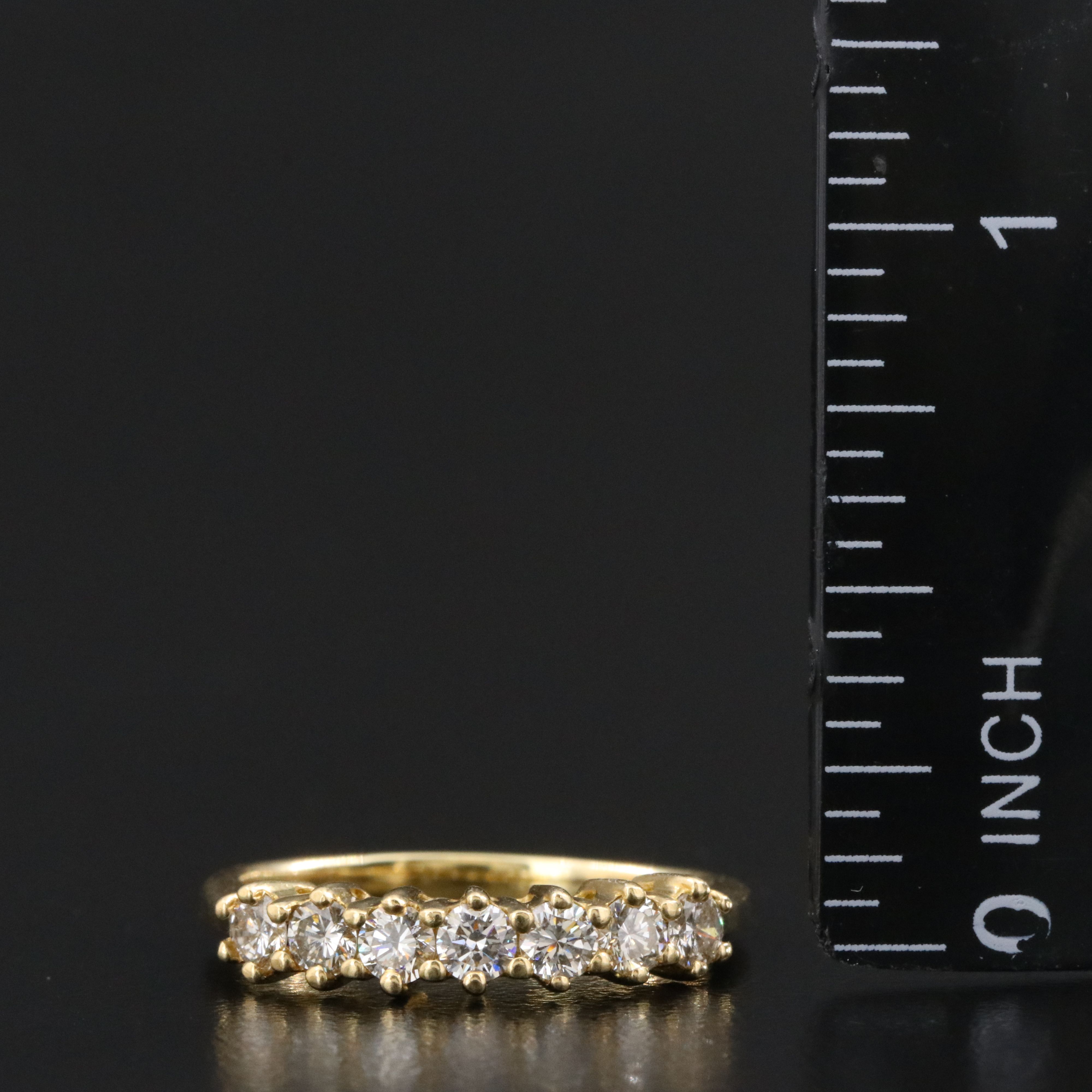 18K 0.50 CTW Diamond Ring