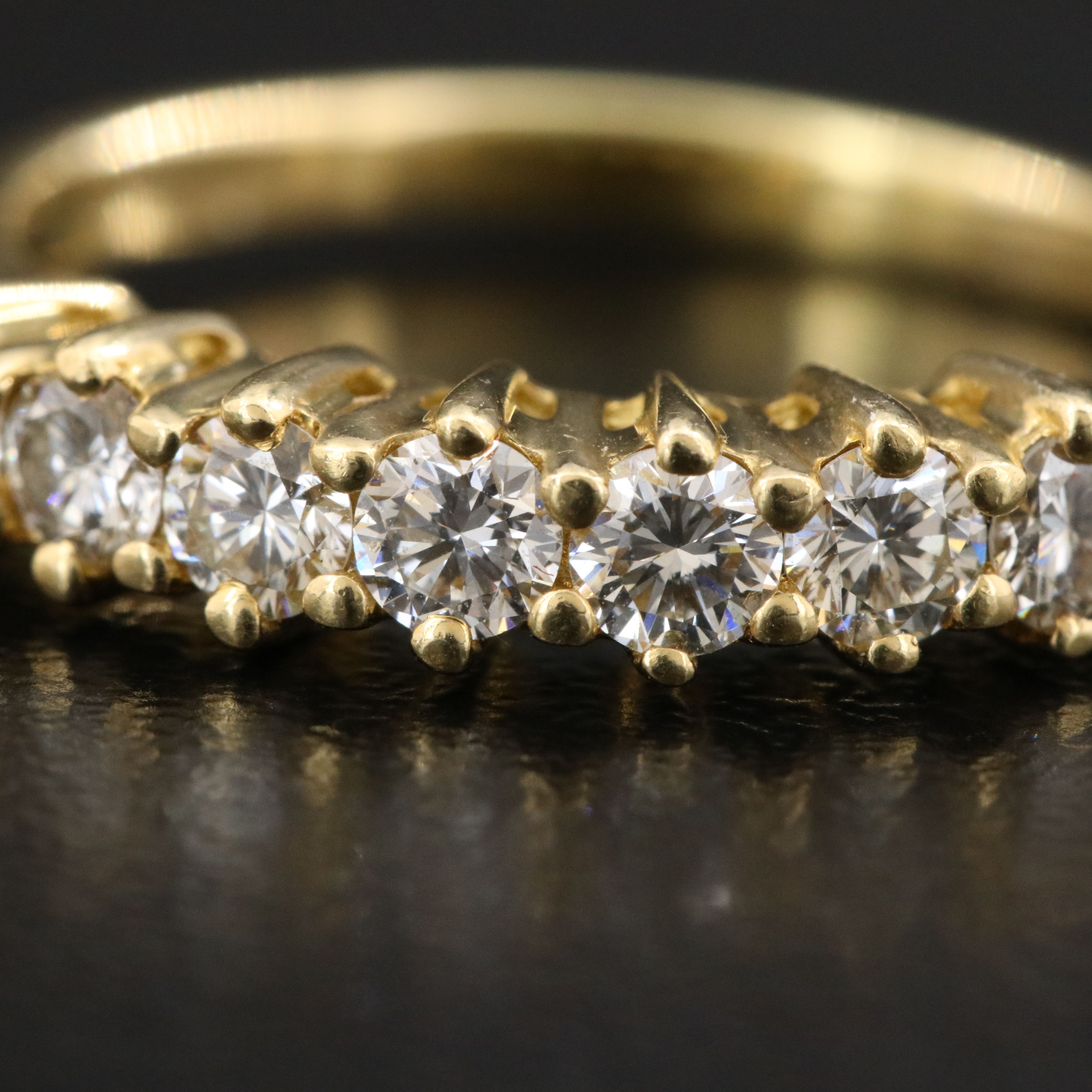 18K 0.50 CTW Diamond Ring