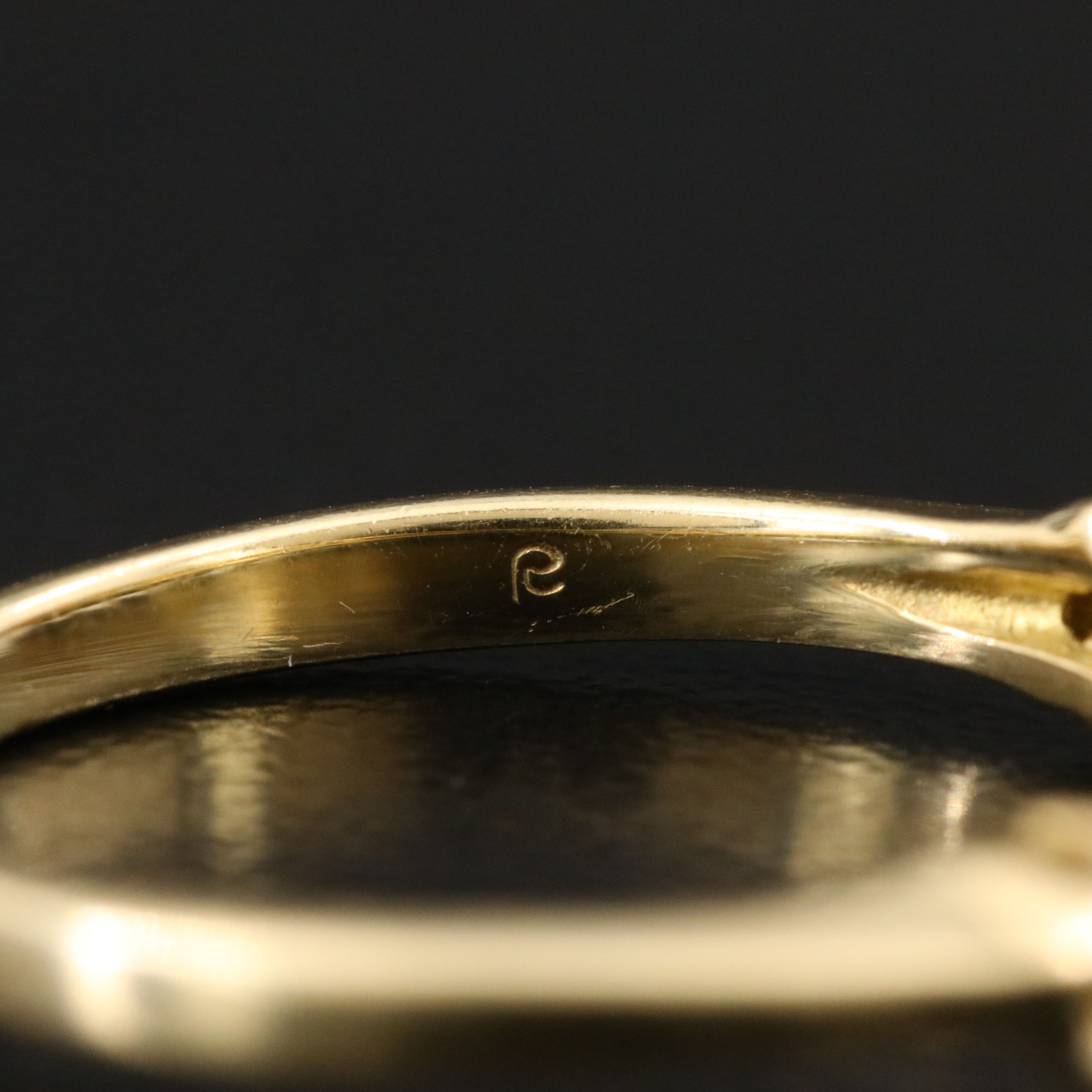 18K 0.50 CTW Diamond Ring