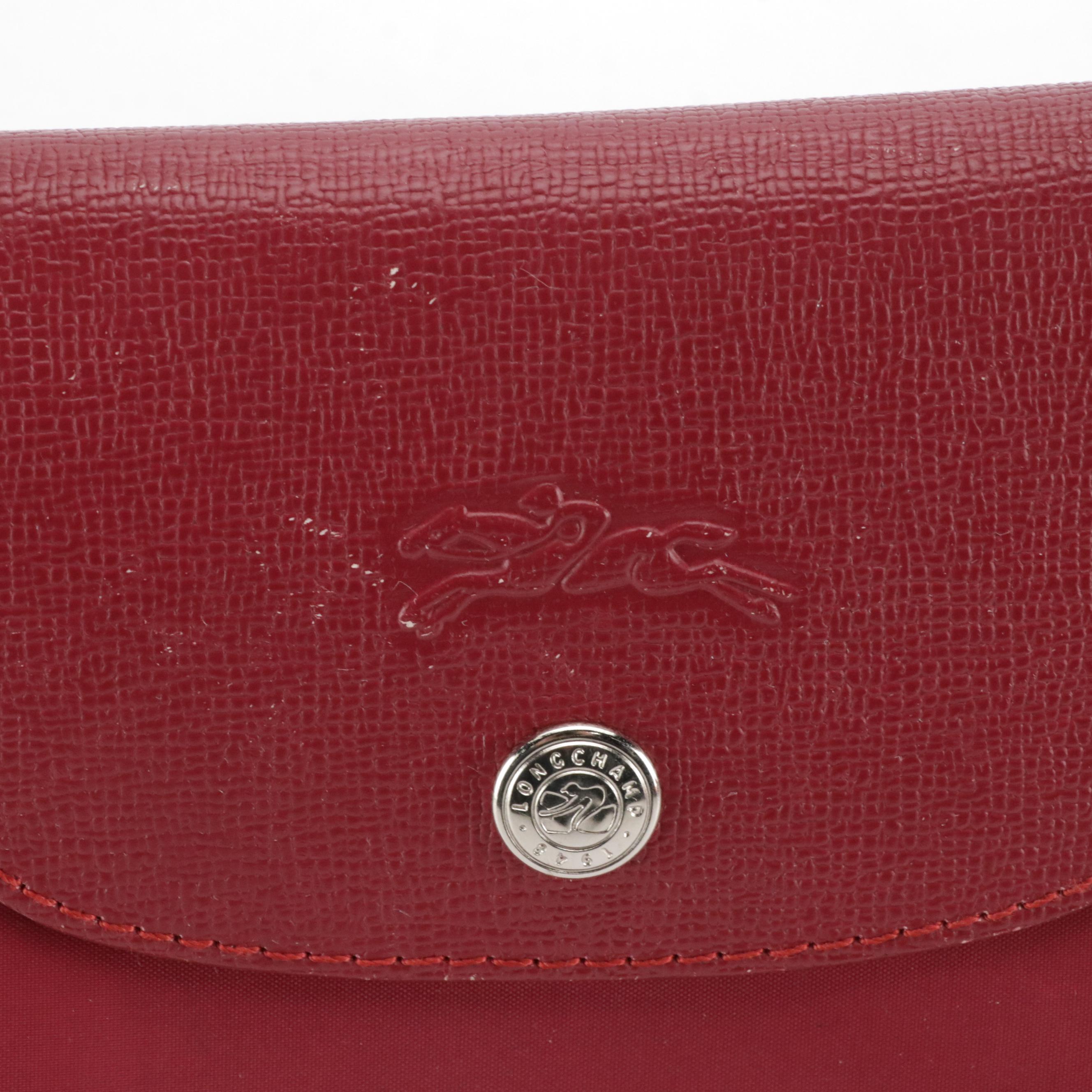 Longchamp Le Pliages Type S Tote and Two-Way Tote Bag in Nylon and Leather