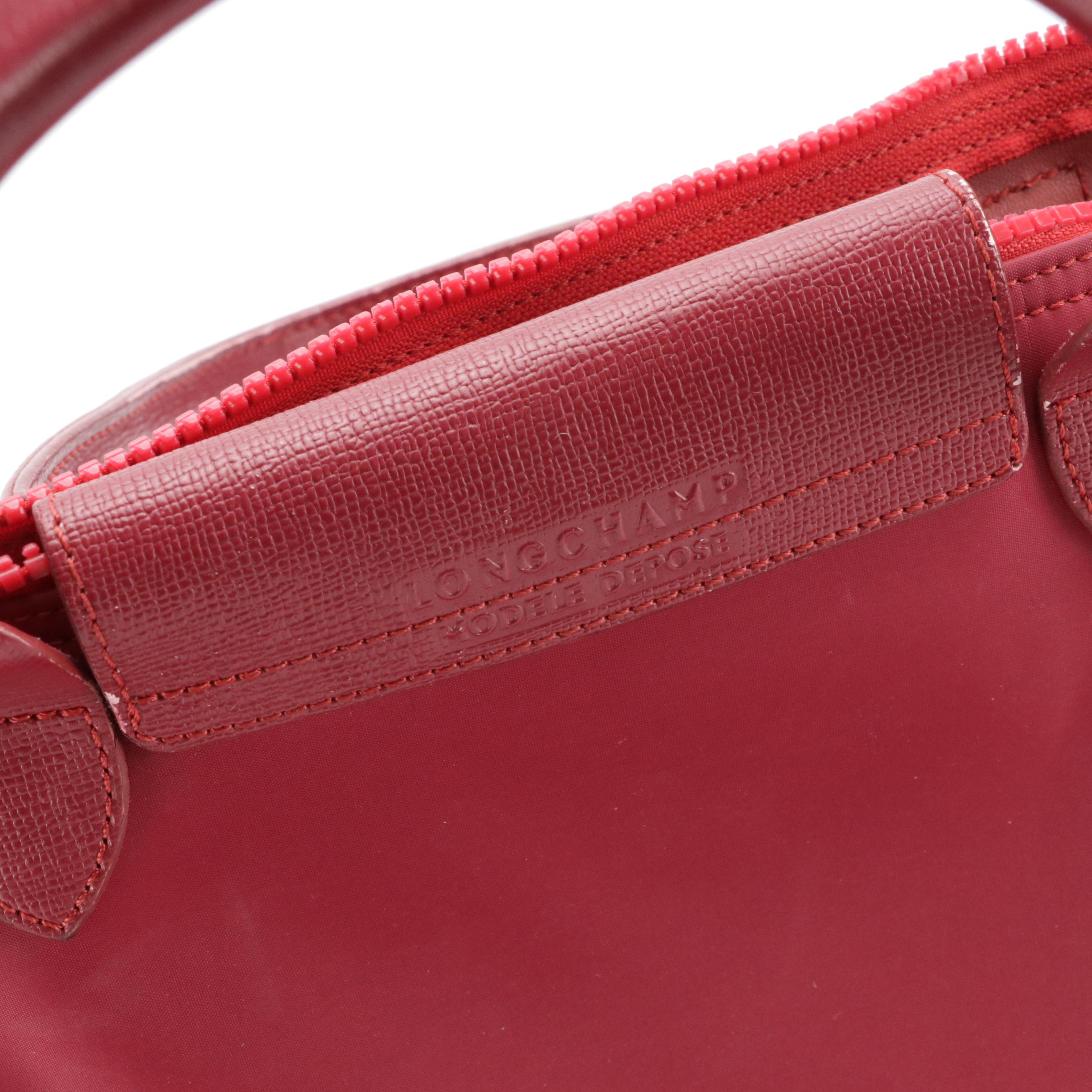 Longchamp Le Pliages Type S Tote and Two-Way Tote Bag in Nylon and Leather