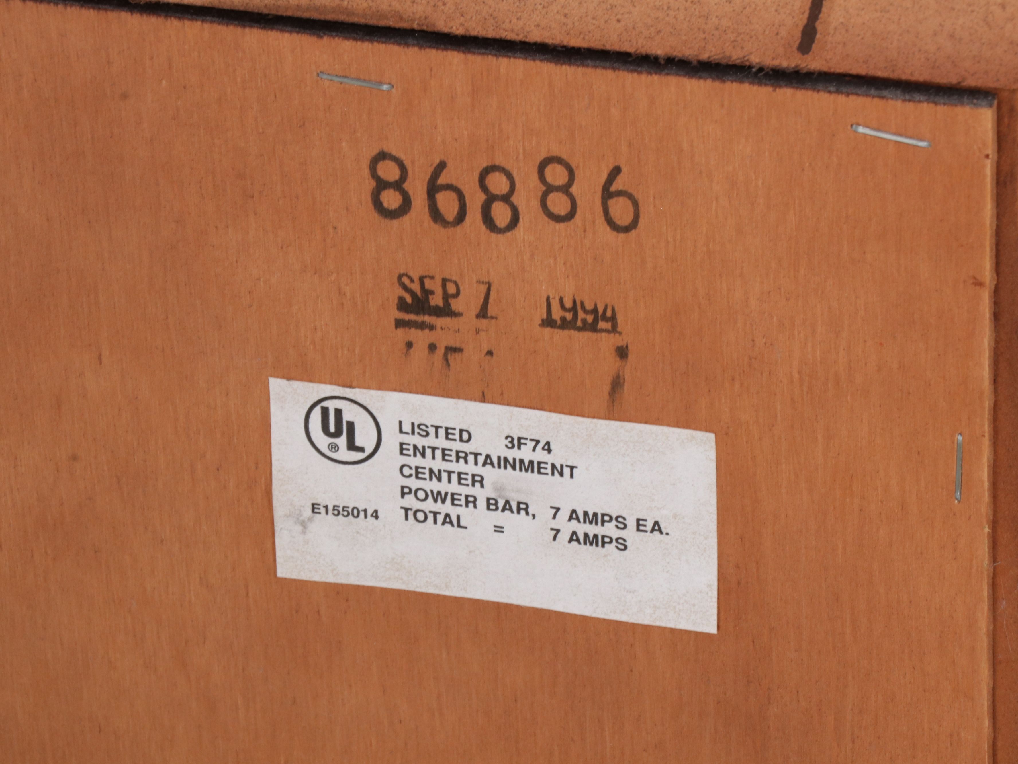 Mahogany Corner China Cabinet