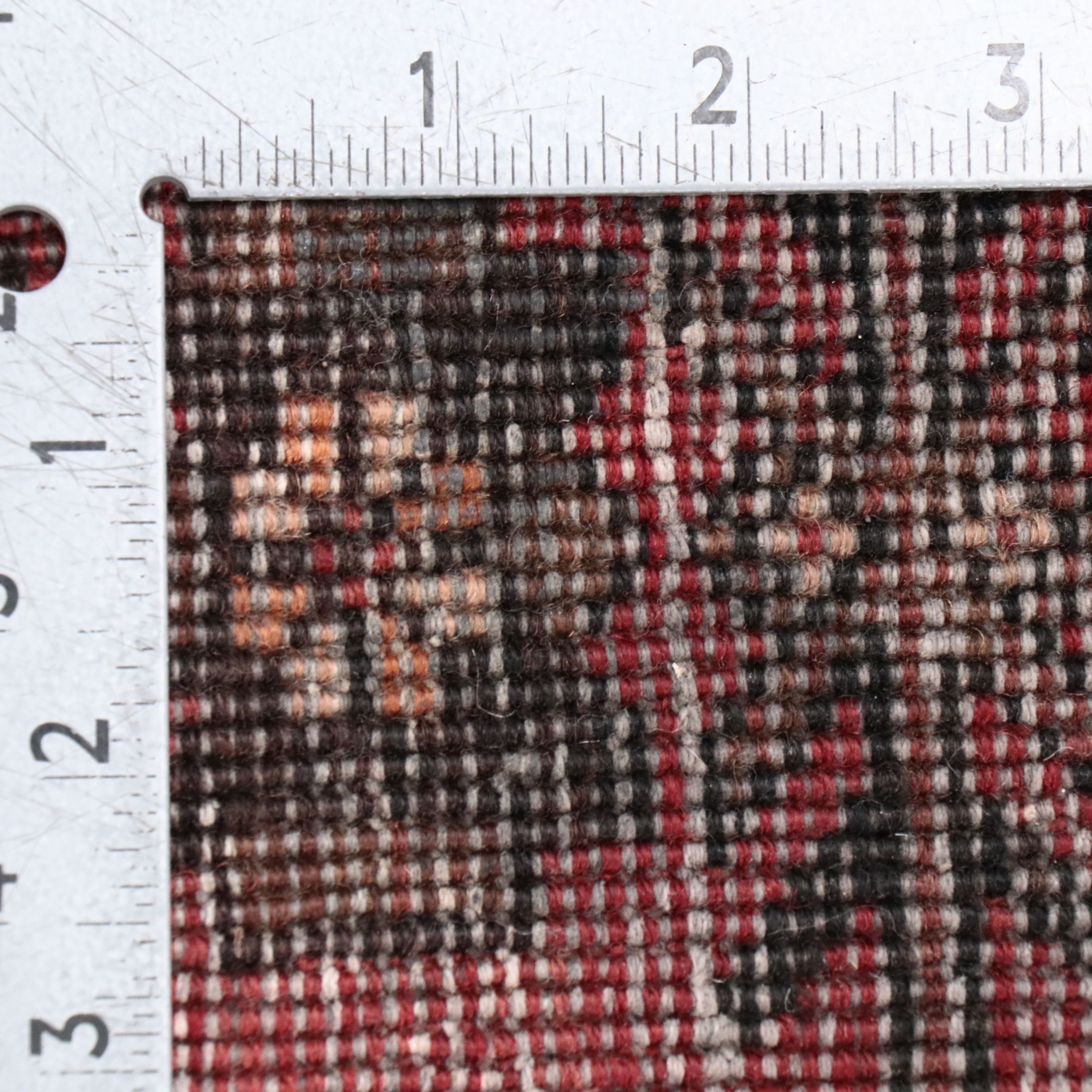 3' x 6'2 Hand-Knotted Afghan Baluch Area Rug