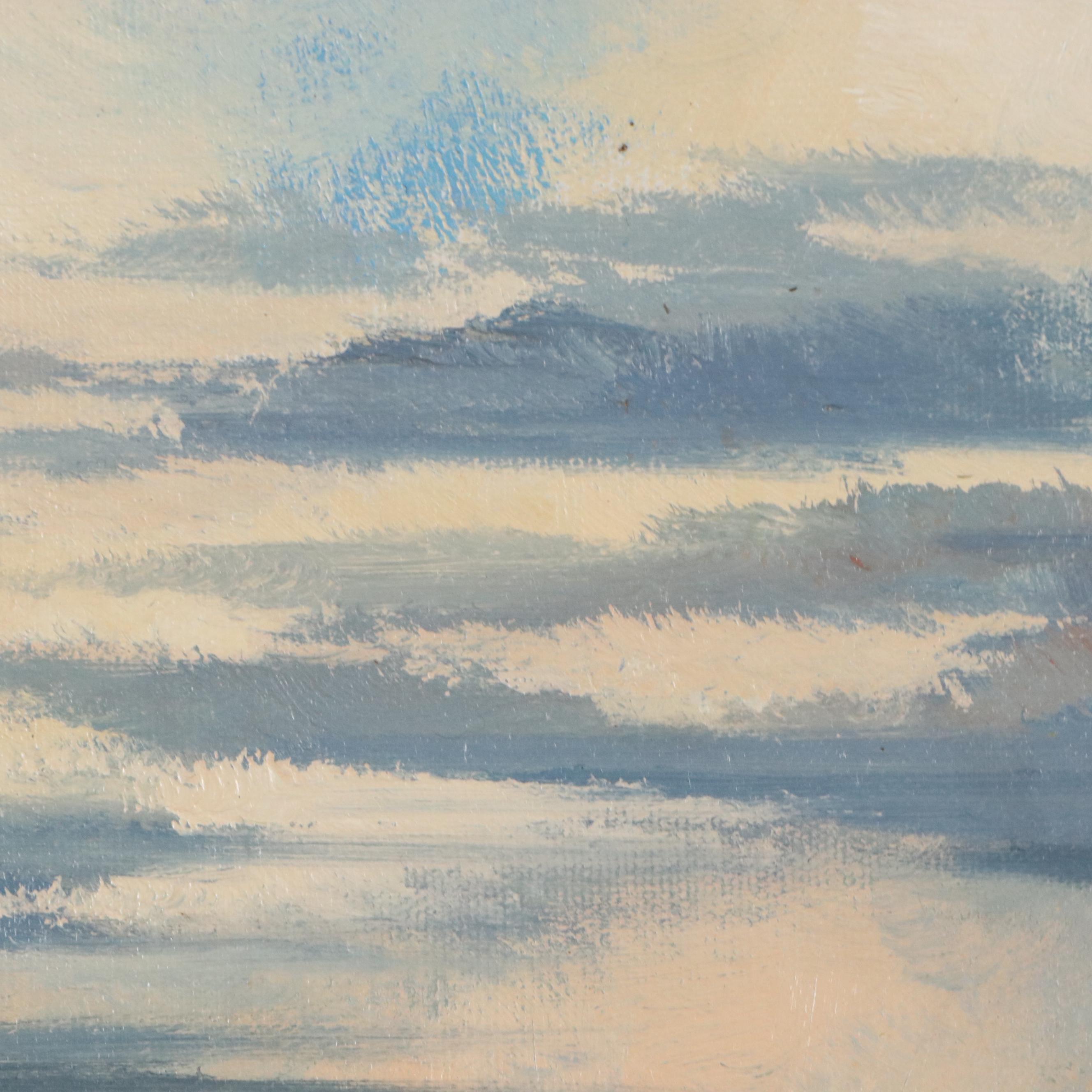 Tayson Maritime Oil Painting, 21st Century