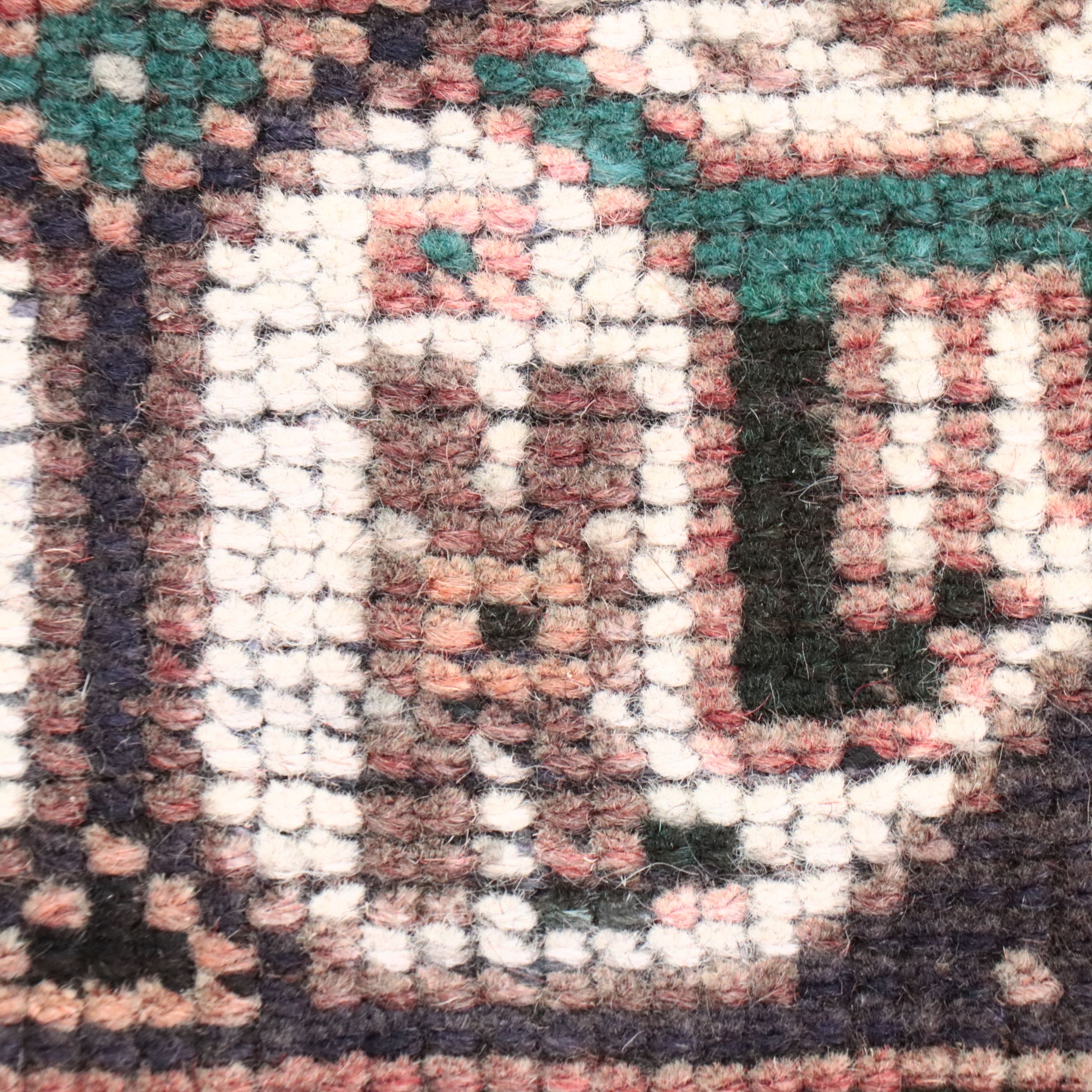 4'9 x 8'3 Hand-Knotted Persian Abadeh Area Rug