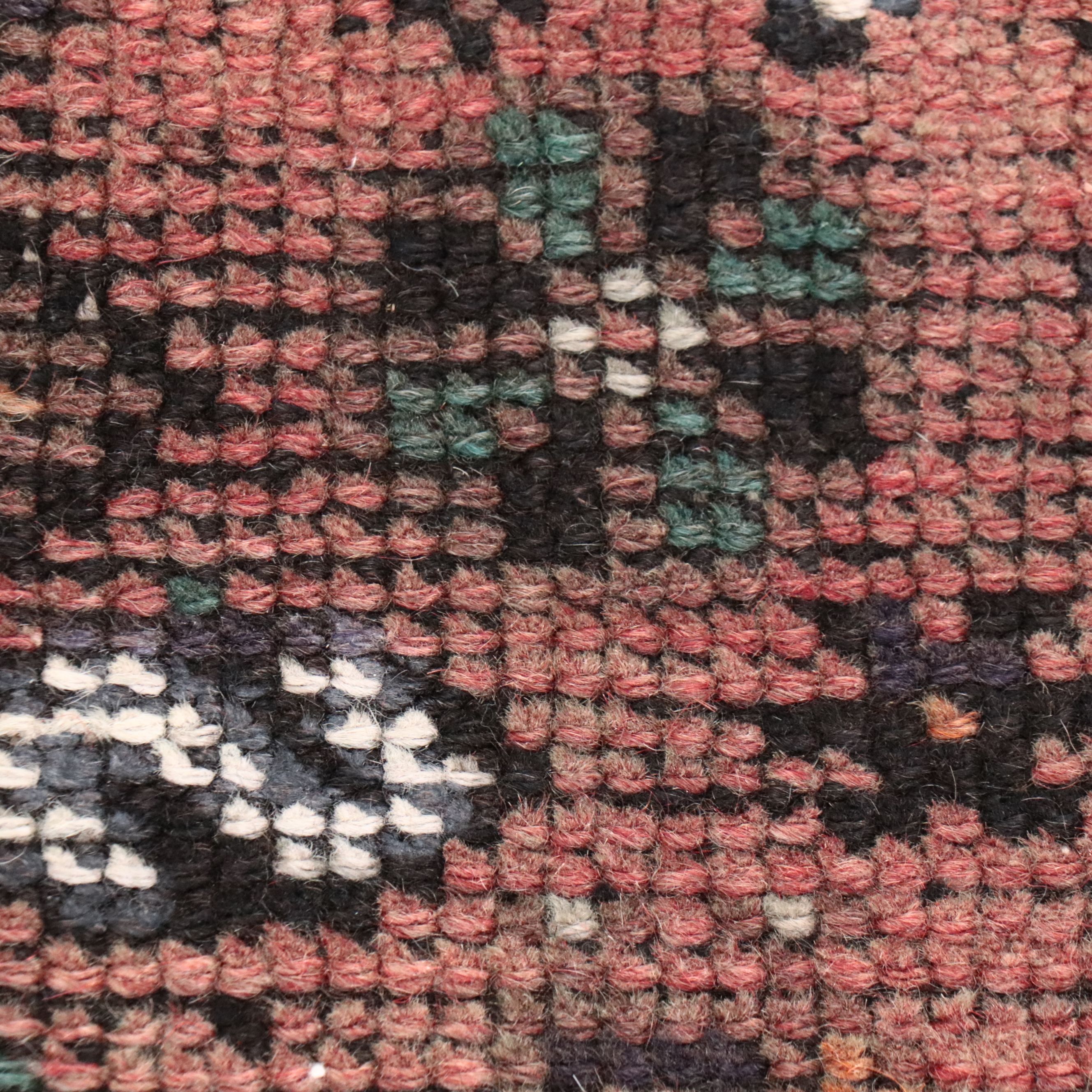 4'9 x 8'3 Hand-Knotted Persian Abadeh Area Rug