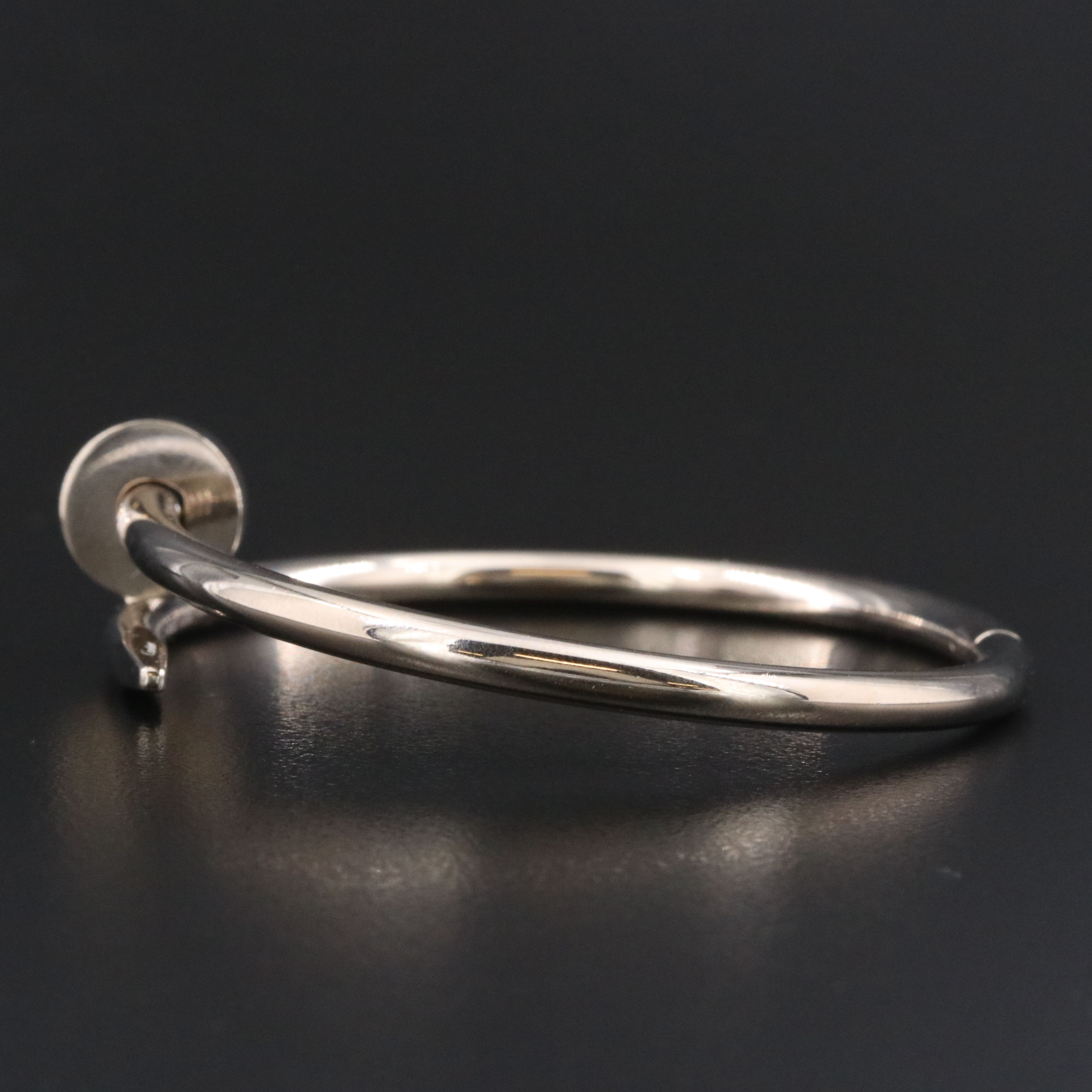 Cartier Juste Un Clou 18K Hinged Bracelet