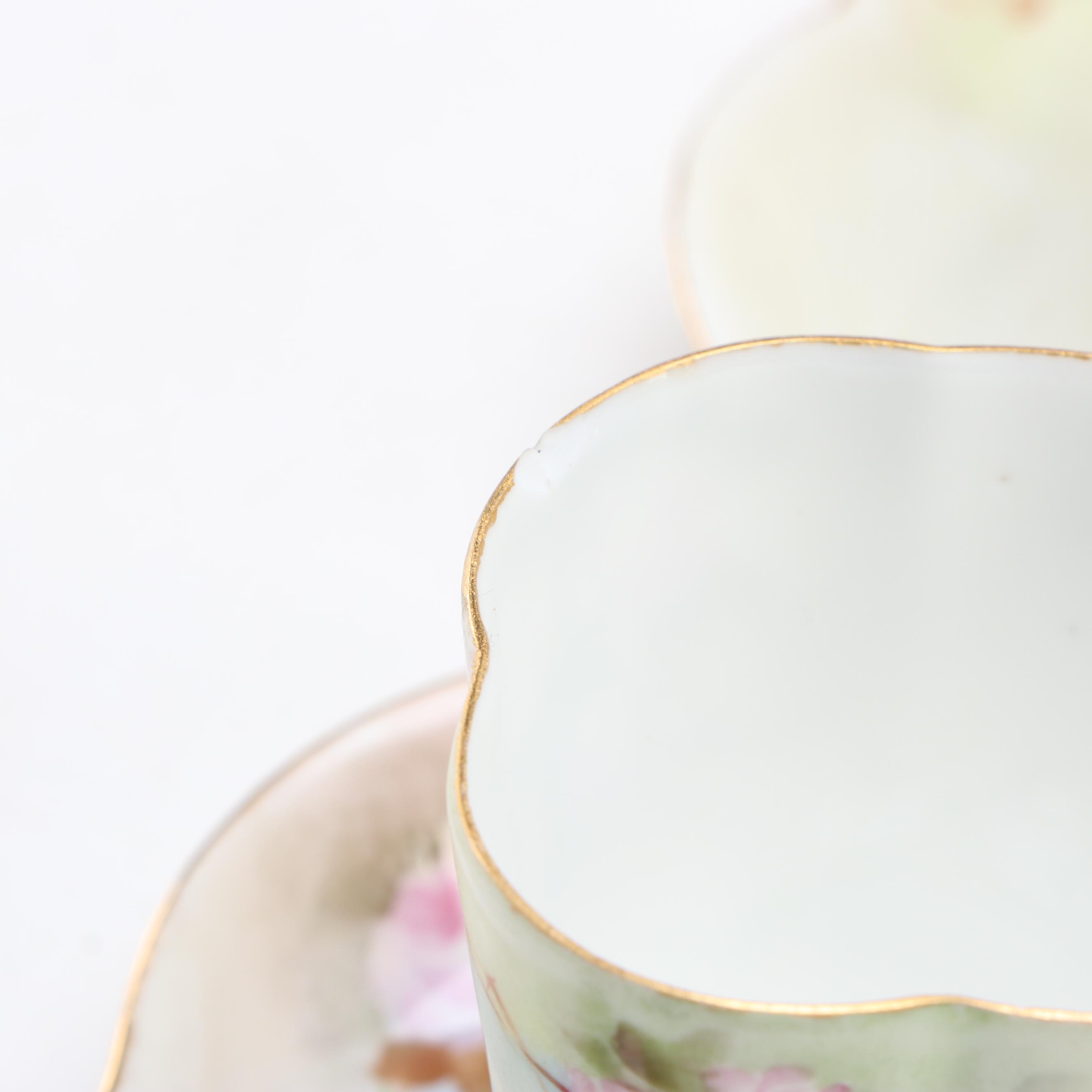 Jean Pouyat French with German and Other Hand-Painted Tableware