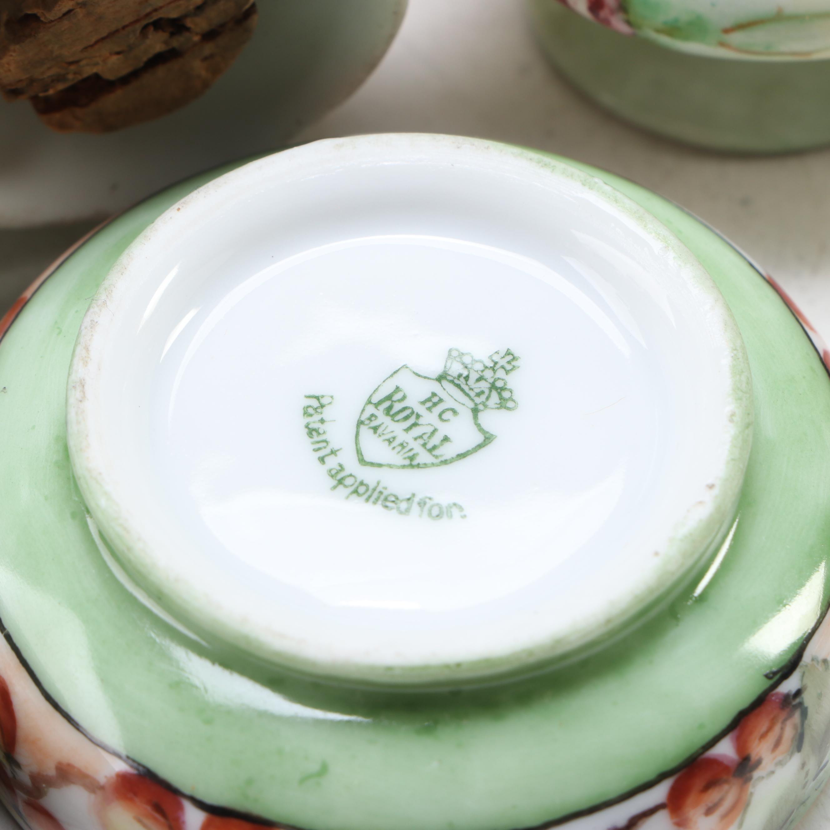 Jean Pouyat French with German and Other Hand-Painted Tableware