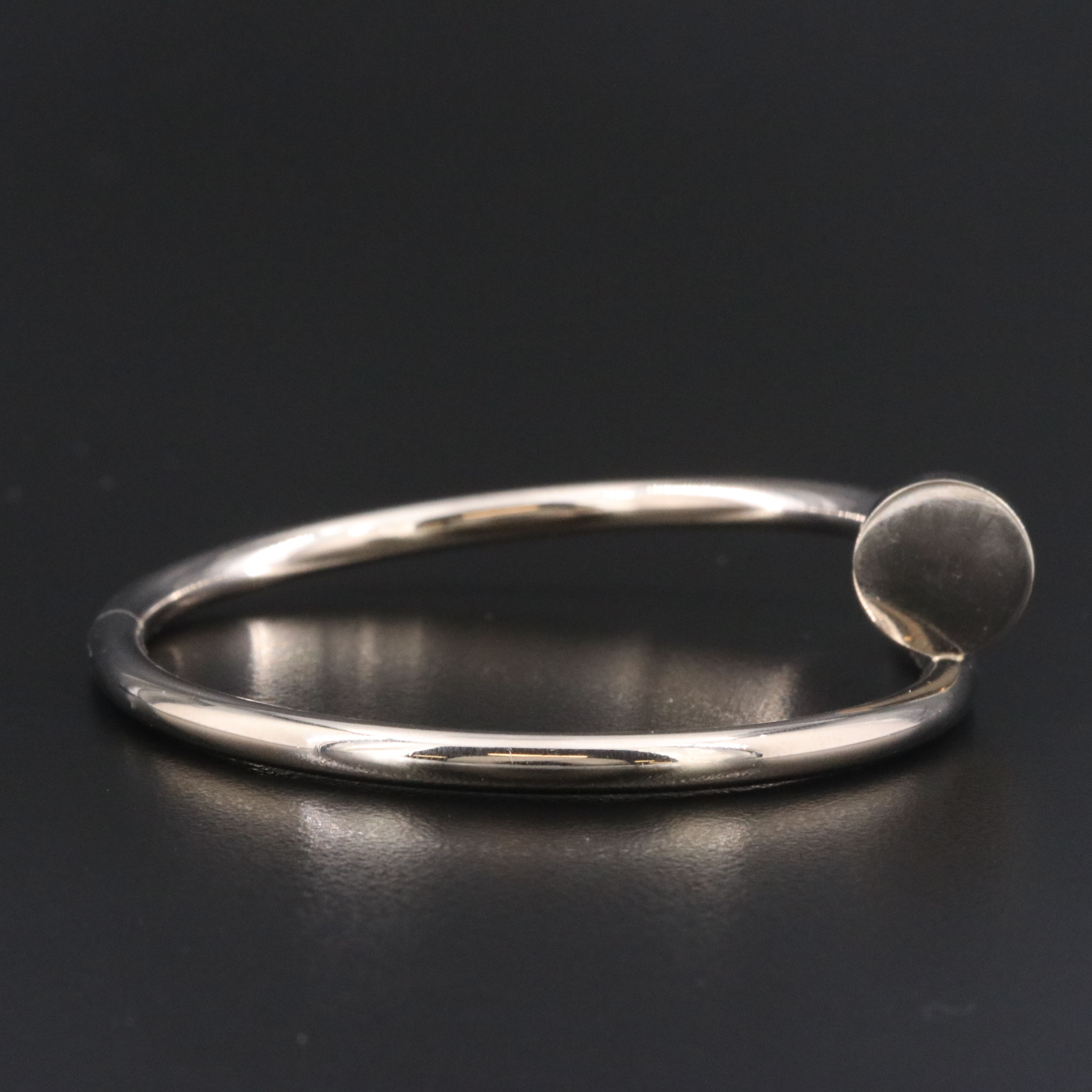 Cartier Juste Un Clou 18K Hinged Bracelet