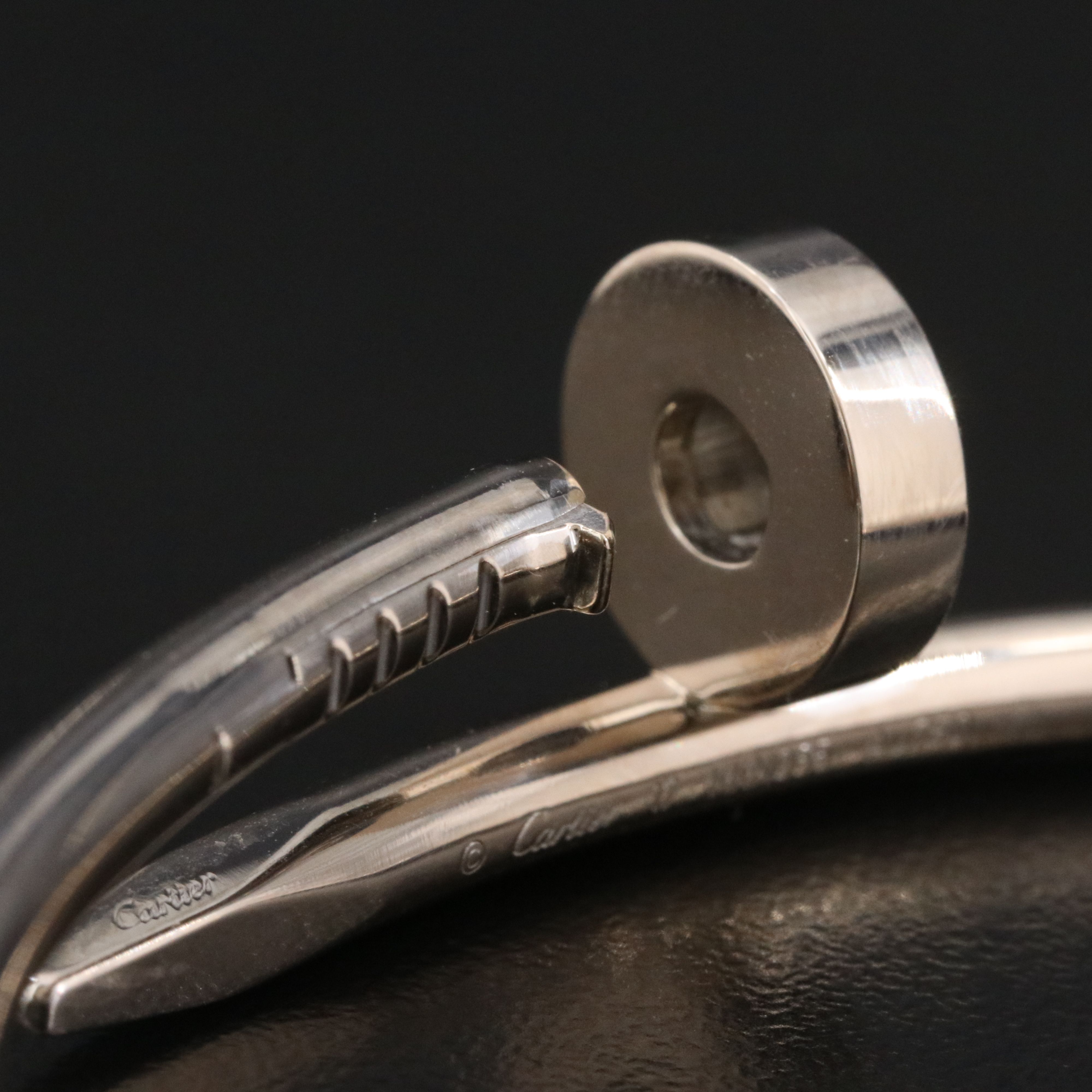 Cartier Juste Un Clou 18K Hinged Bracelet