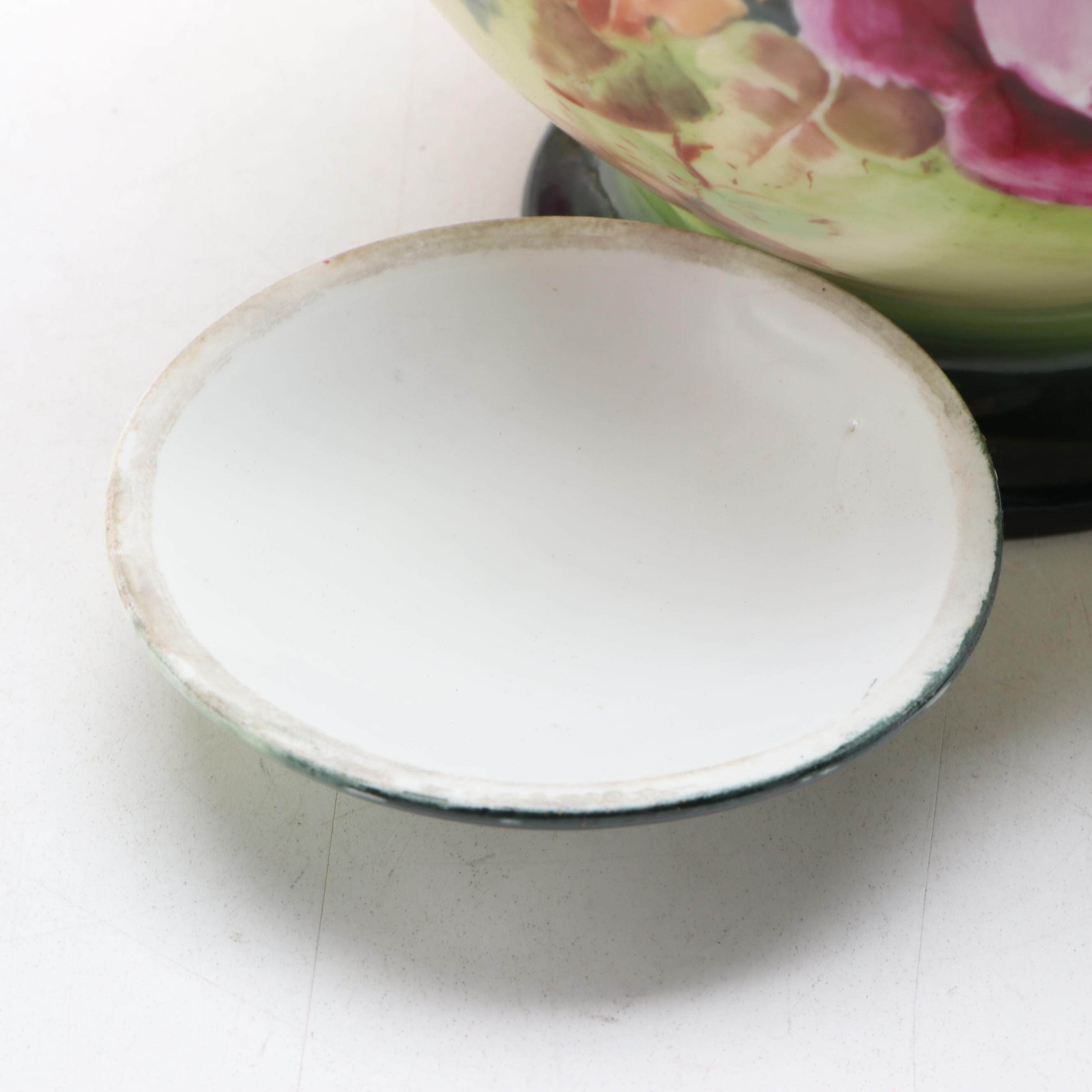 Jean Pouyat French with German and Other Hand-Painted Tableware