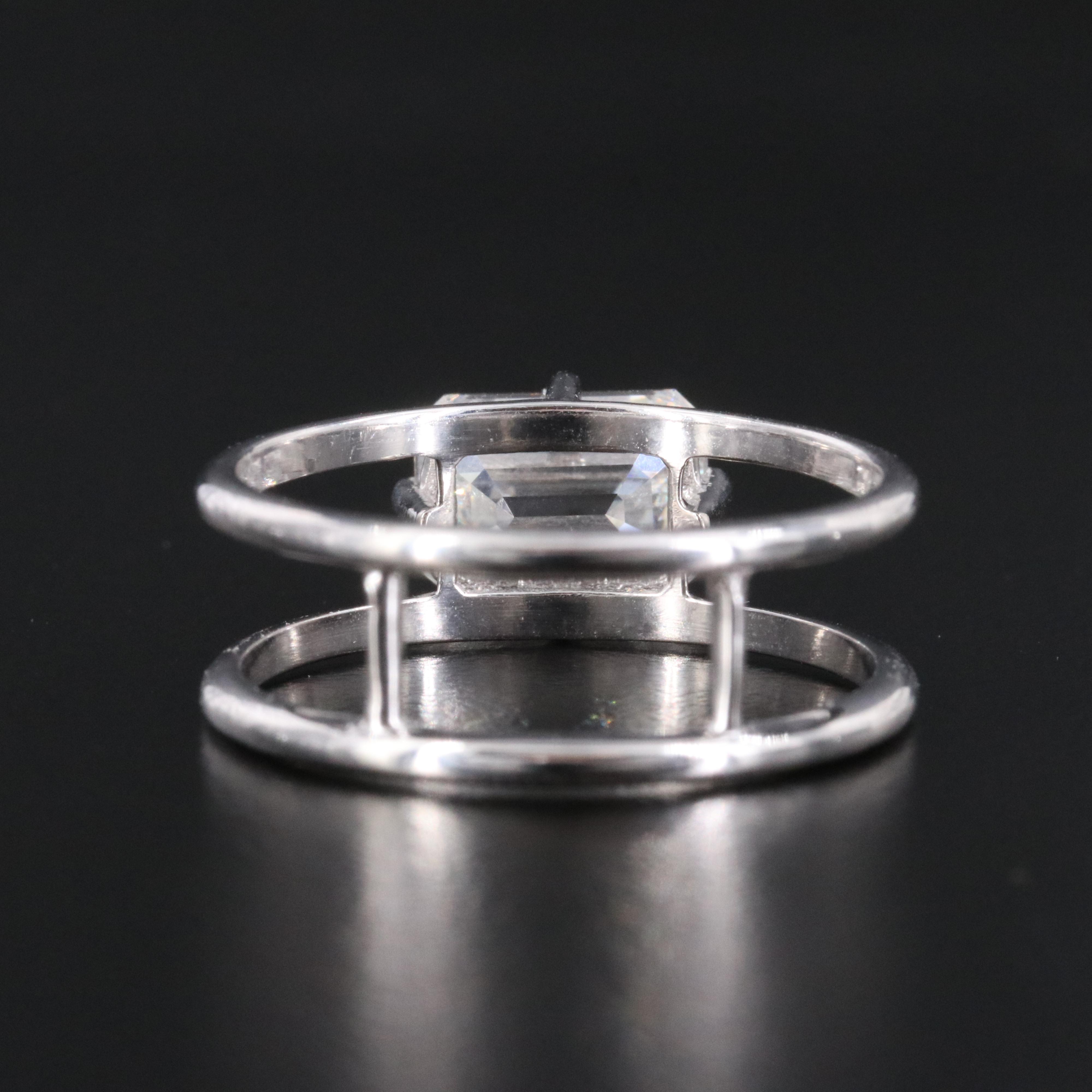 14K 2.01 CT Lab Grown Diamond Solitaire Ring with IGI Report