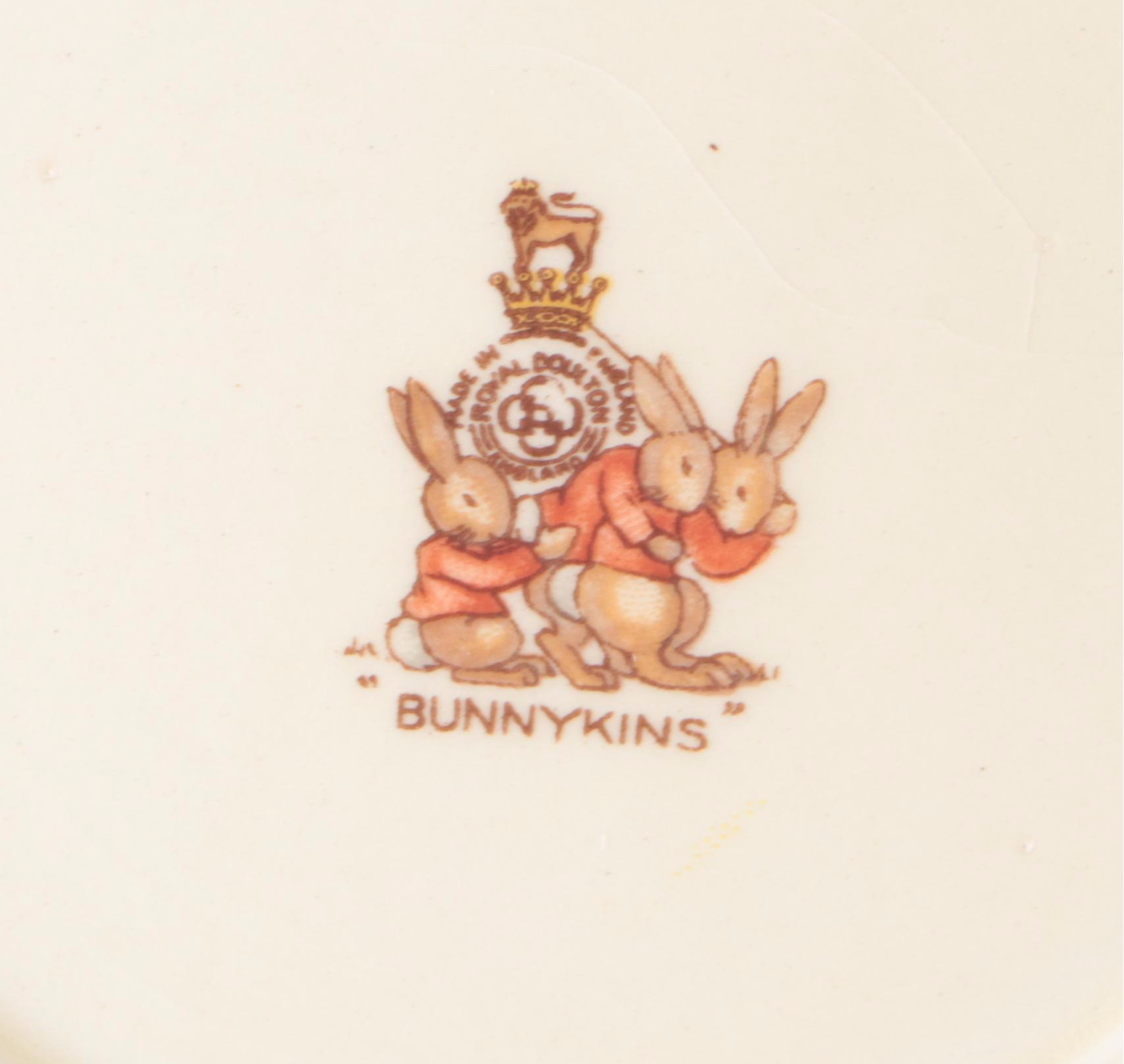 Royal Doulton "Bunnykins" Bone China Tableware with Pictorial Accent Lamp