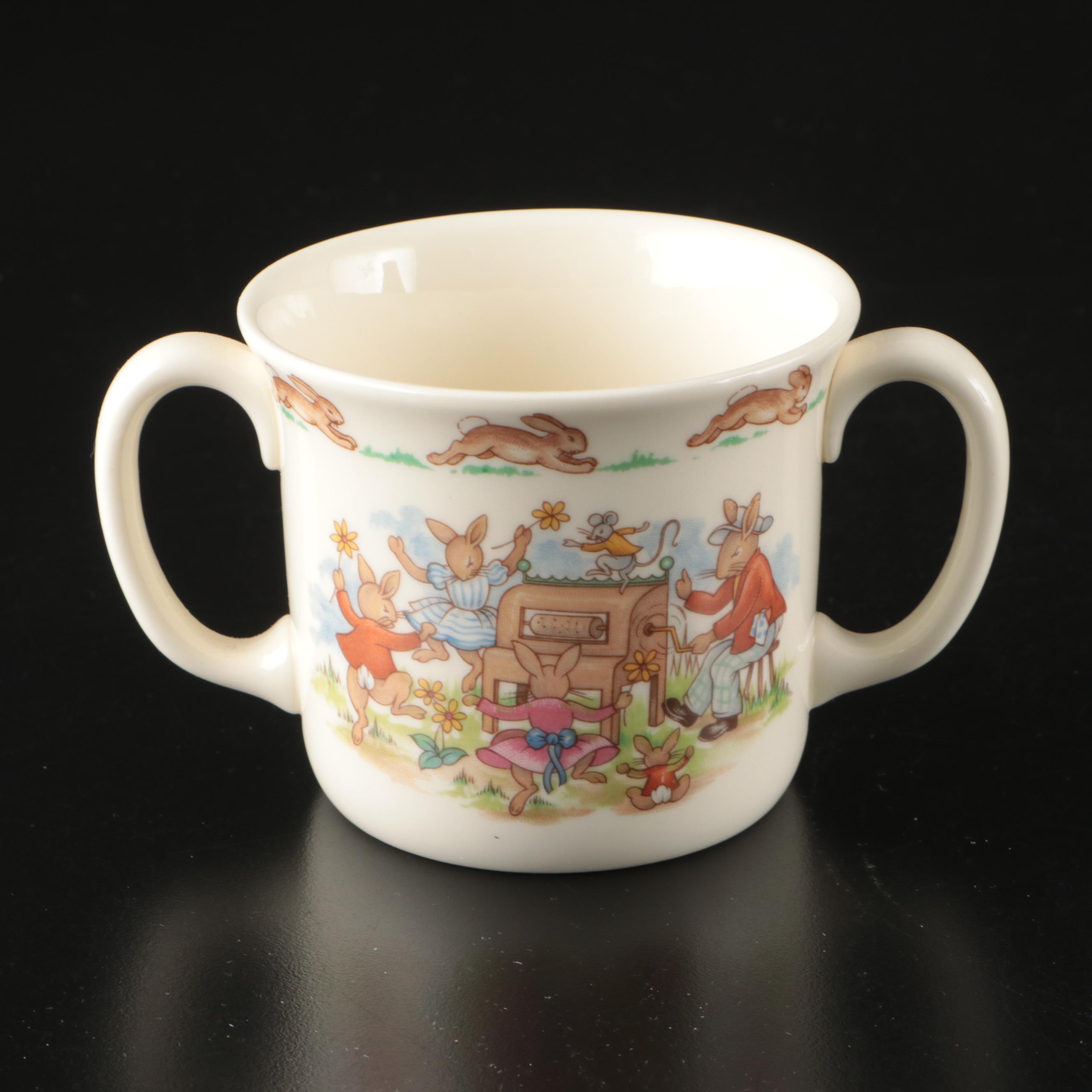 Royal Doulton "Bunnykins" Bone China Tableware with Pictorial Accent Lamp