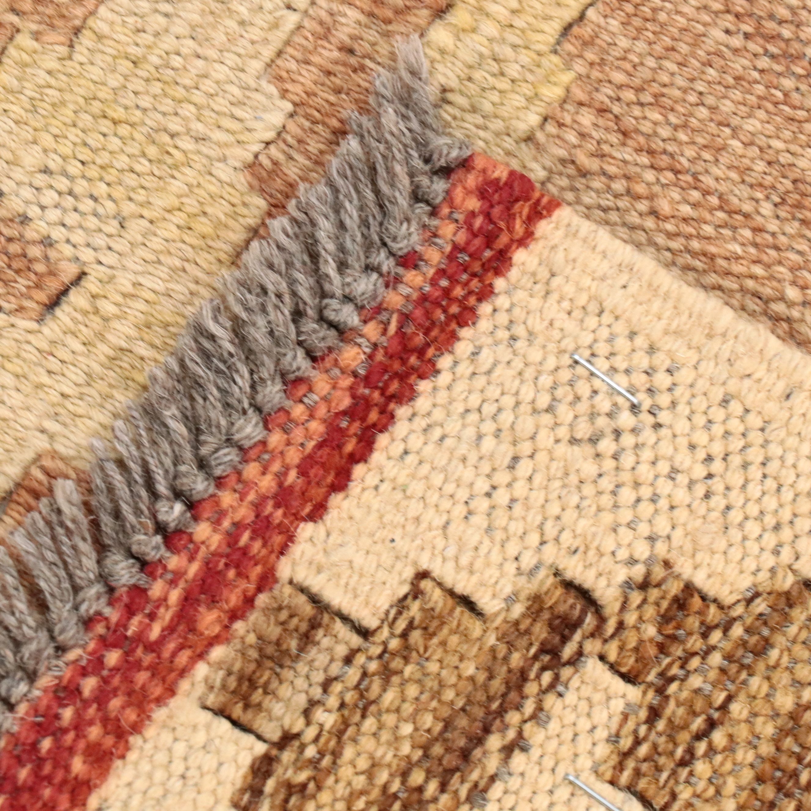 5'3 x 6'6 Handwoven Pakistani Kilim Area Rug