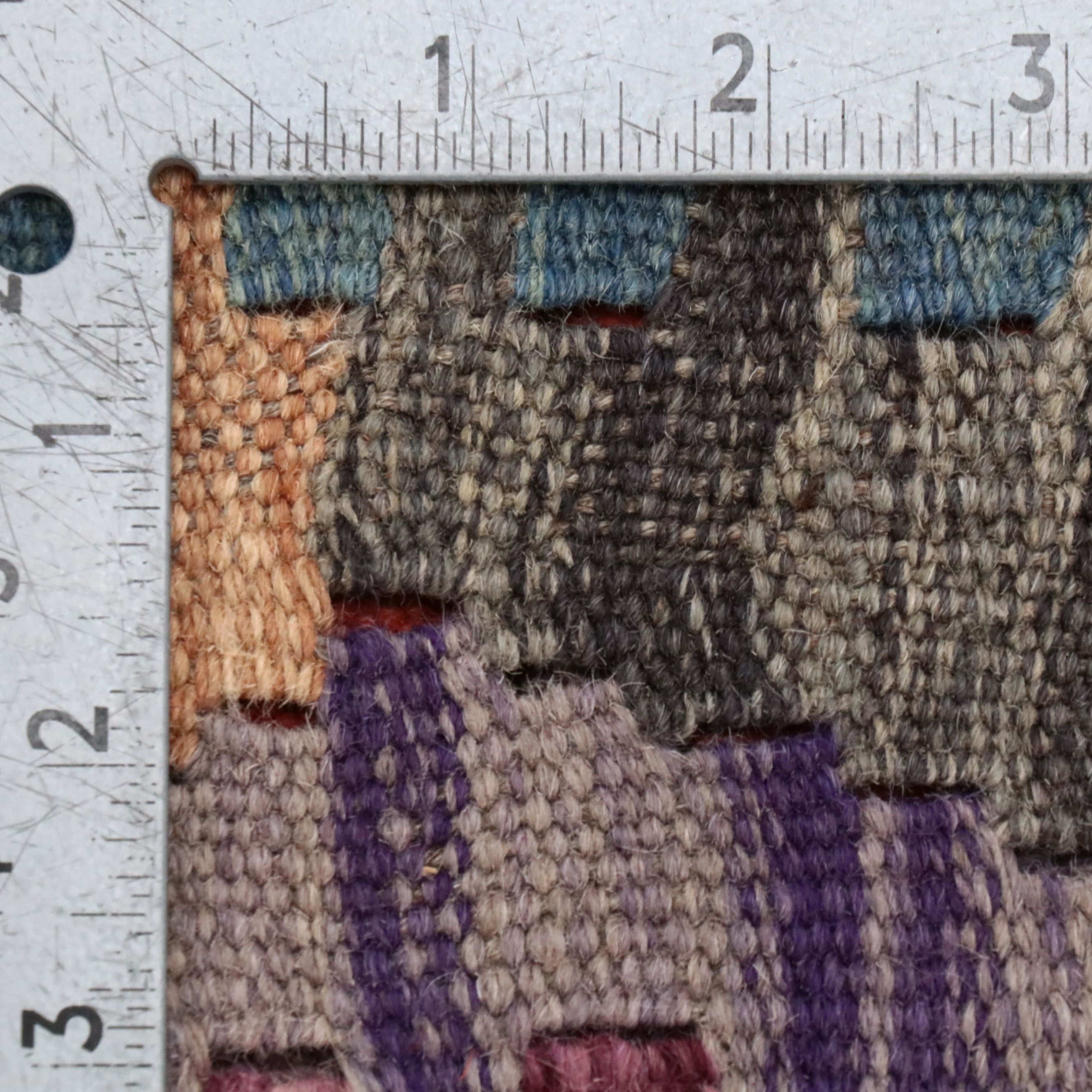 5'3 x 6'6 Handwoven Pakistani Kilim Area Rug