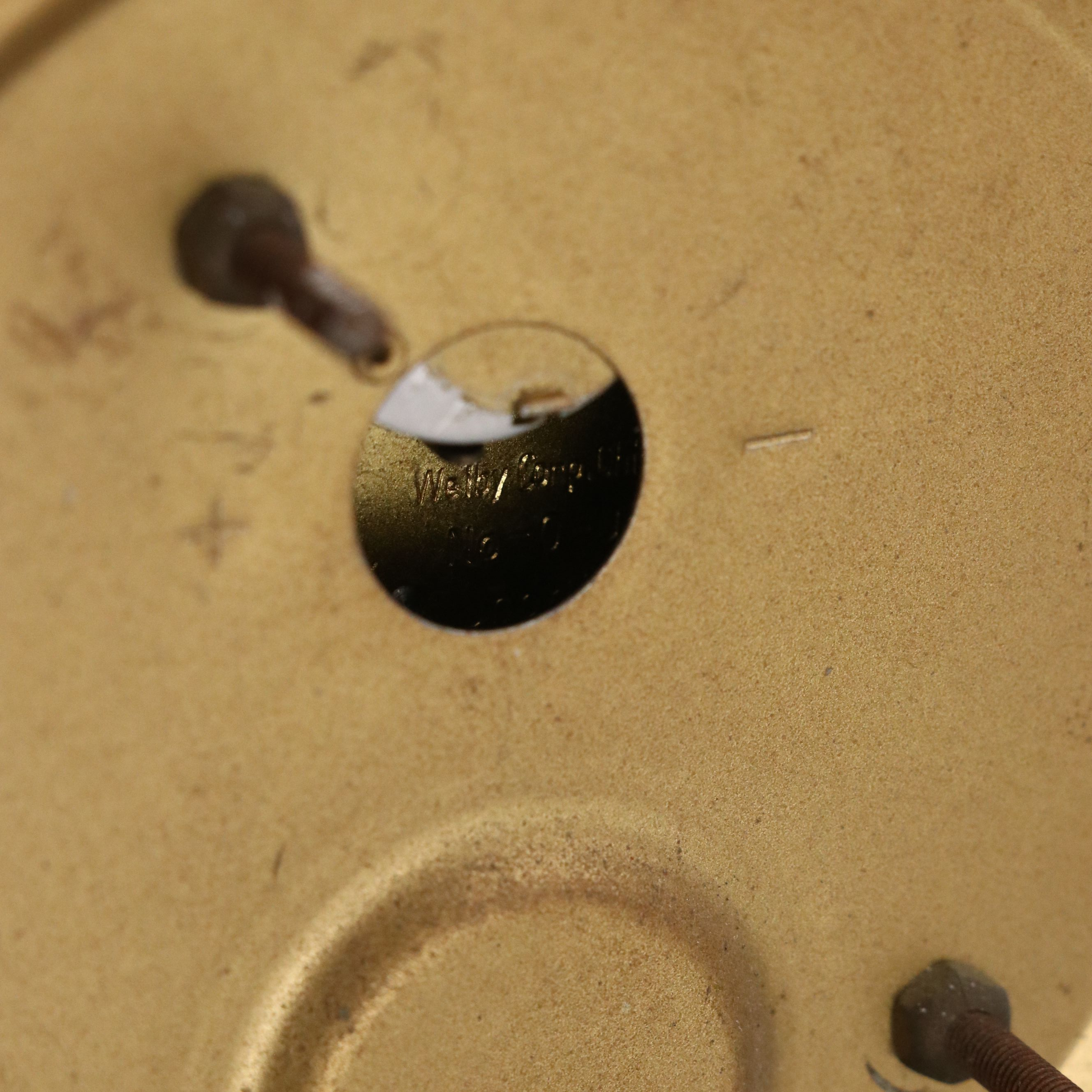 Mid Century Modern 8-Day Atomic Starburst Wall Clock, Mid-20th Century