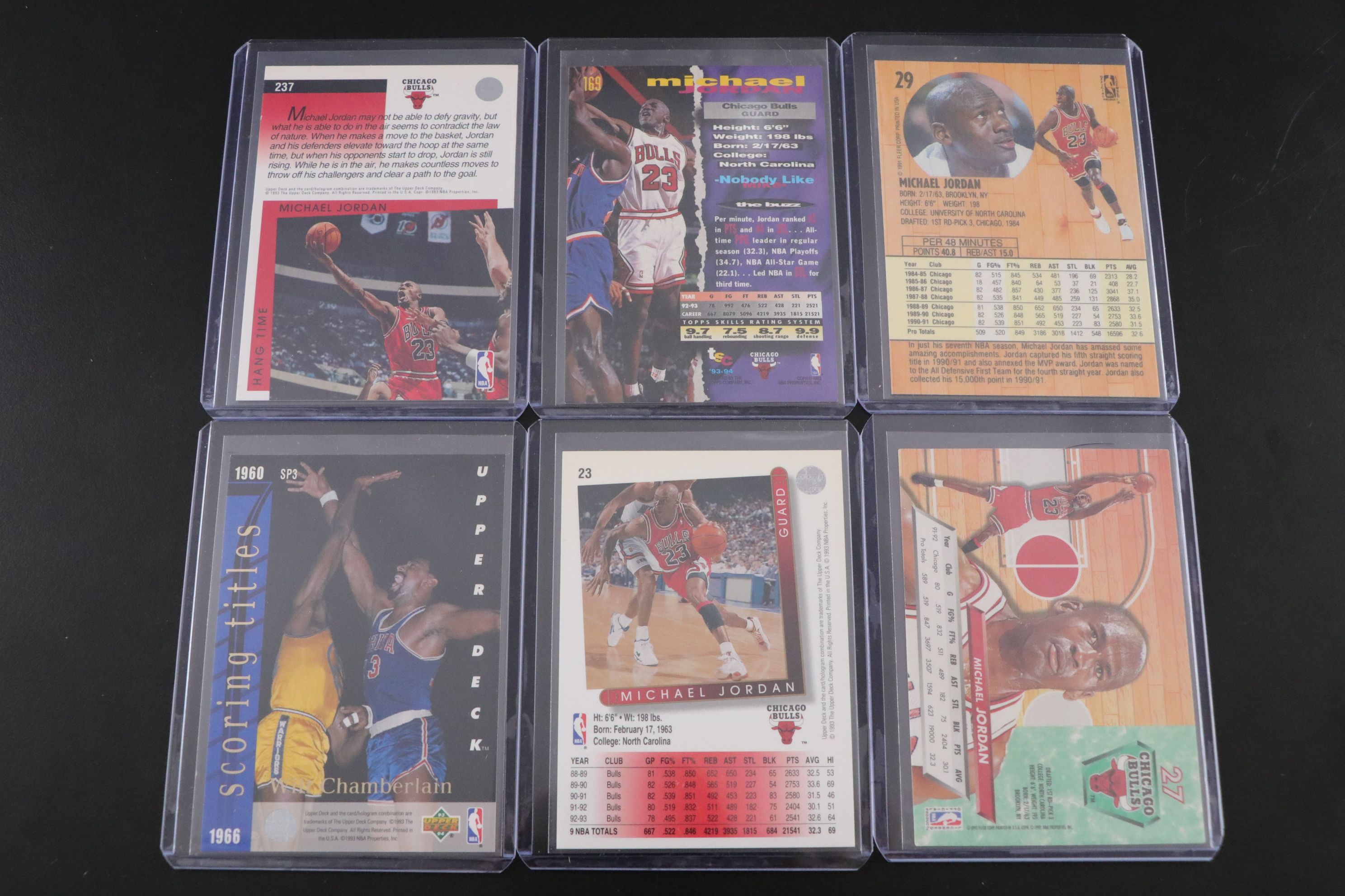 Michael Jordan NBA Trading Card Collection, 1988–1999