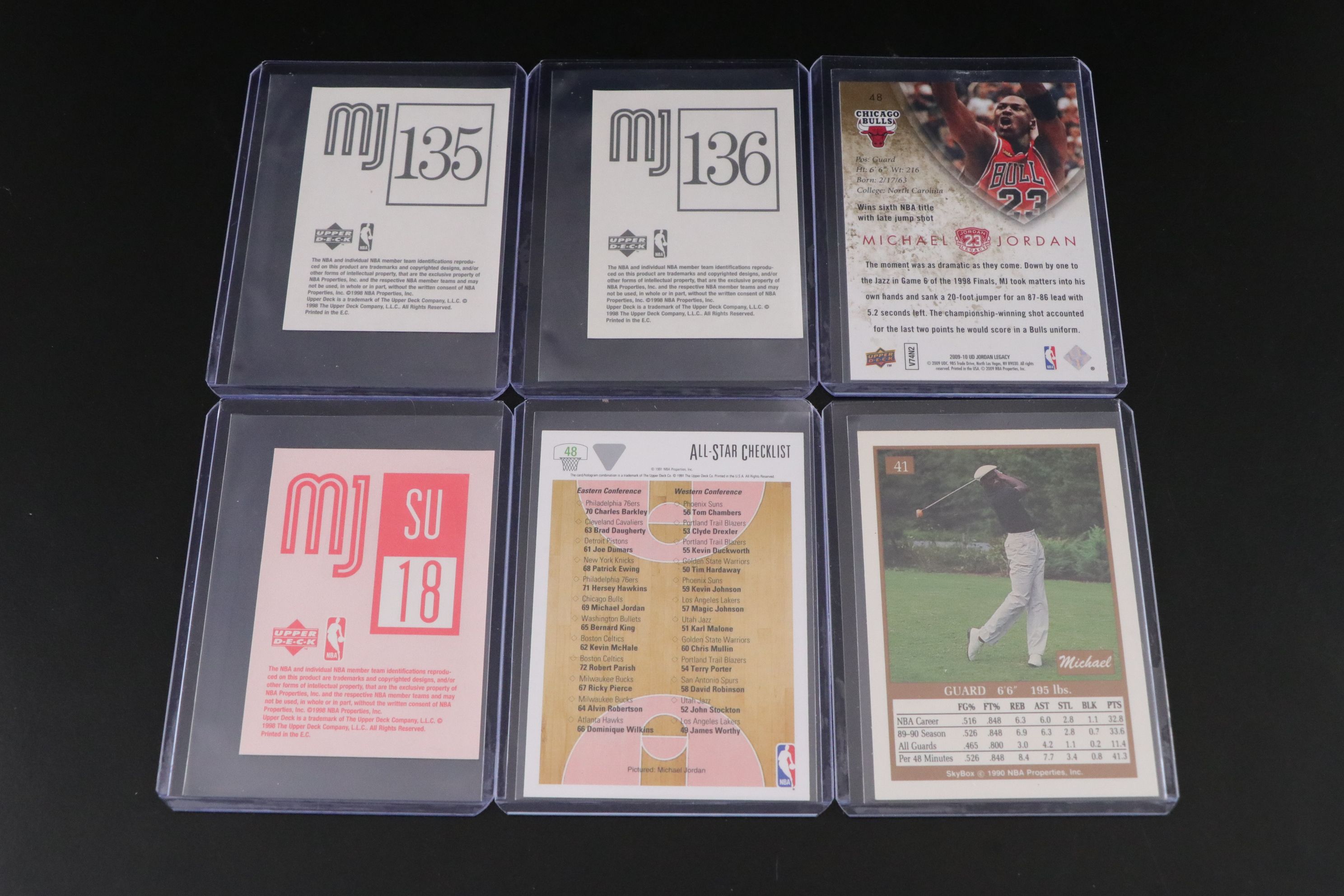 Michael Jordan NBA Trading Card Collection, 1988–1999