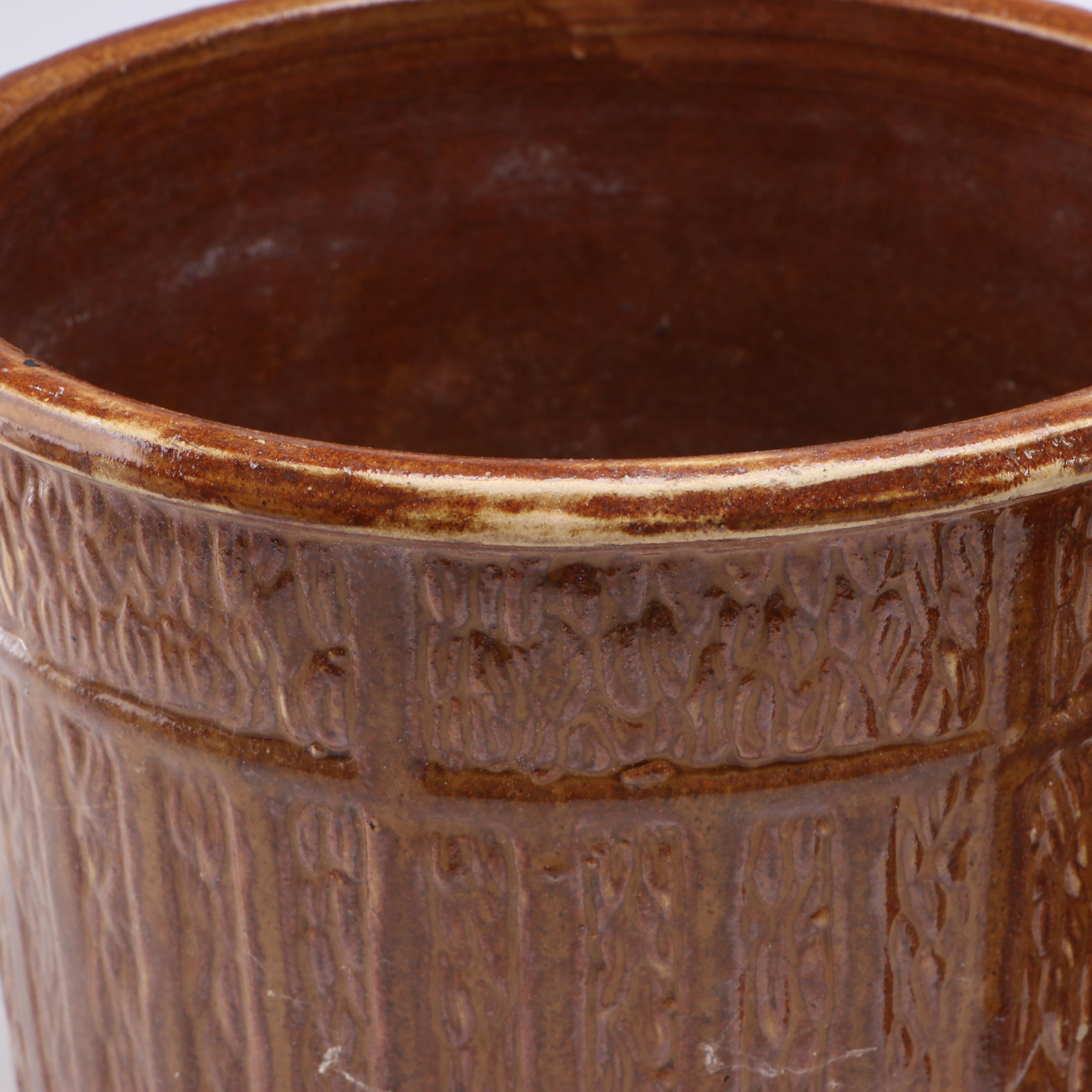 McCoy and Other Earth Tone Glaze Art Pottery Planters