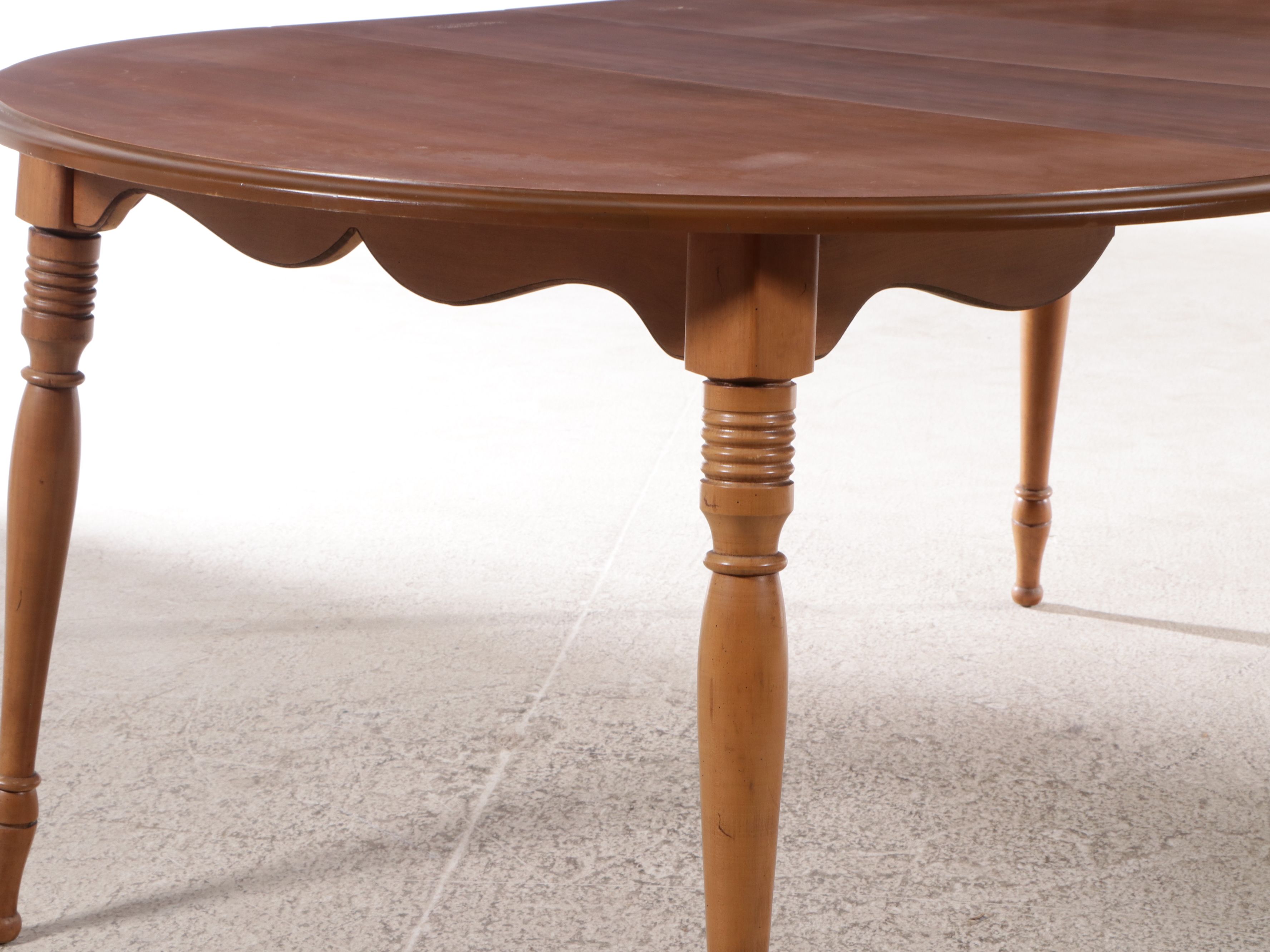 Colonial Style Maple Dining Set