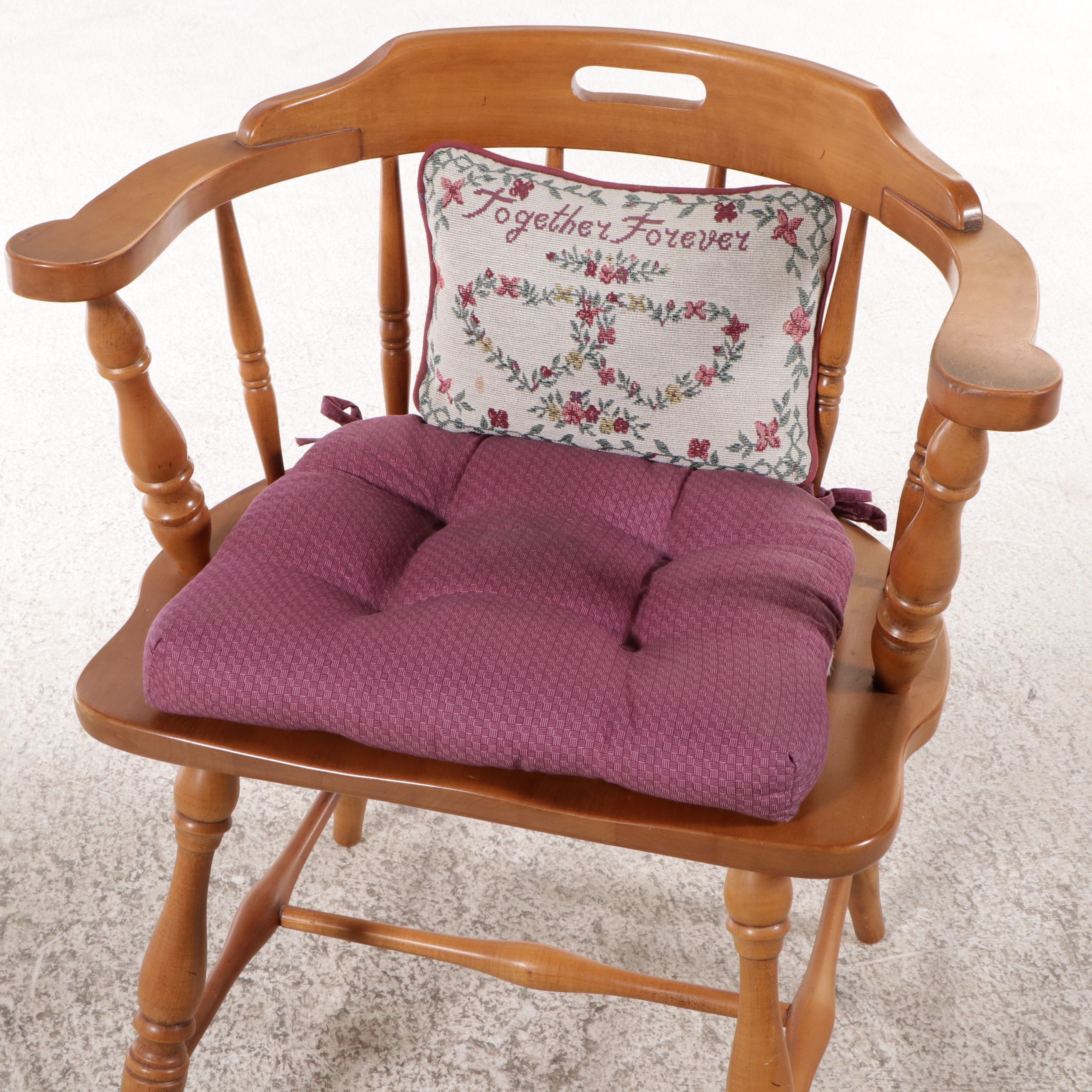 Colonial Style Maple Dining Set