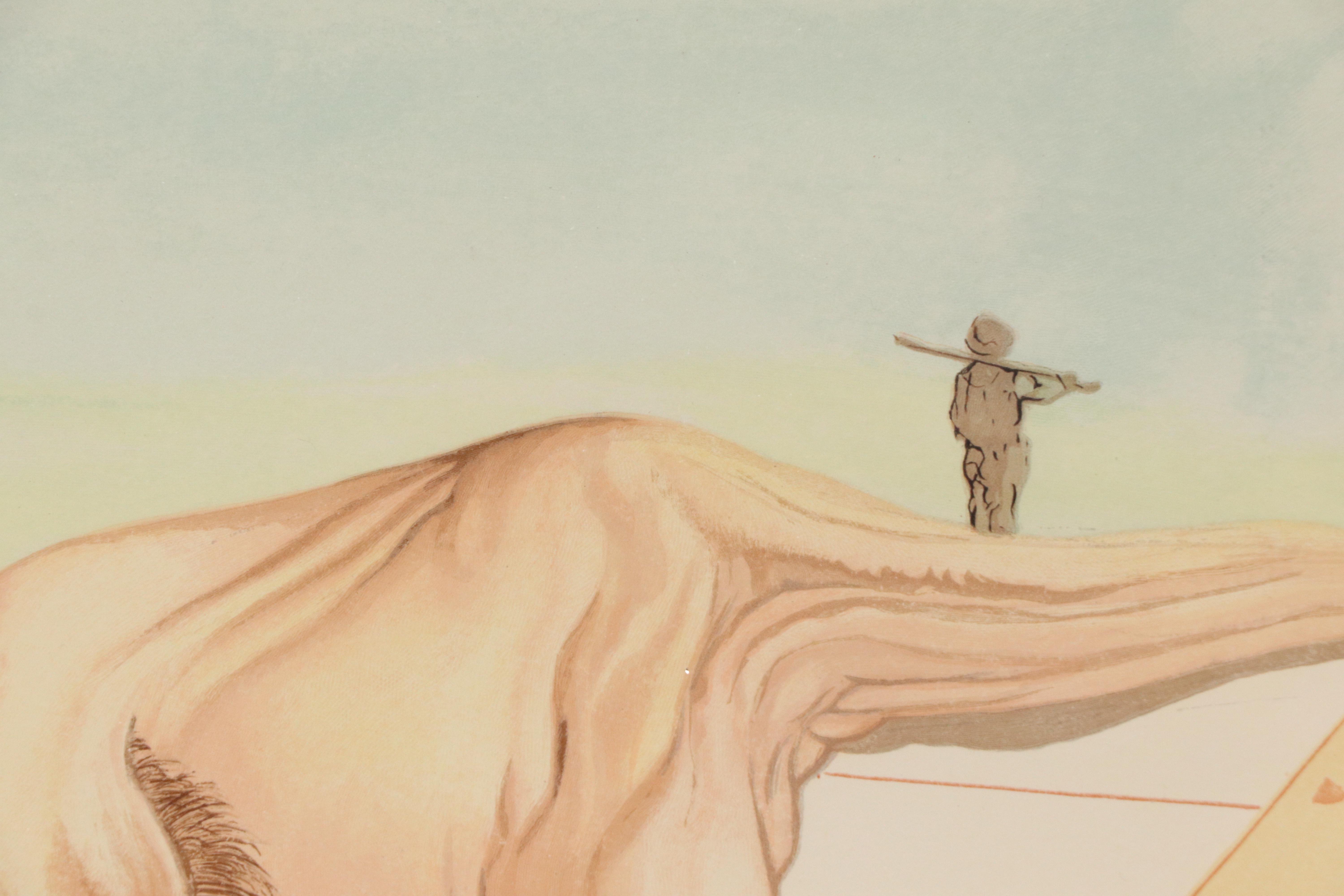 Salvador Dalí Wood Engraving "Les hommes qui s'entre-dévorent," 1960-64