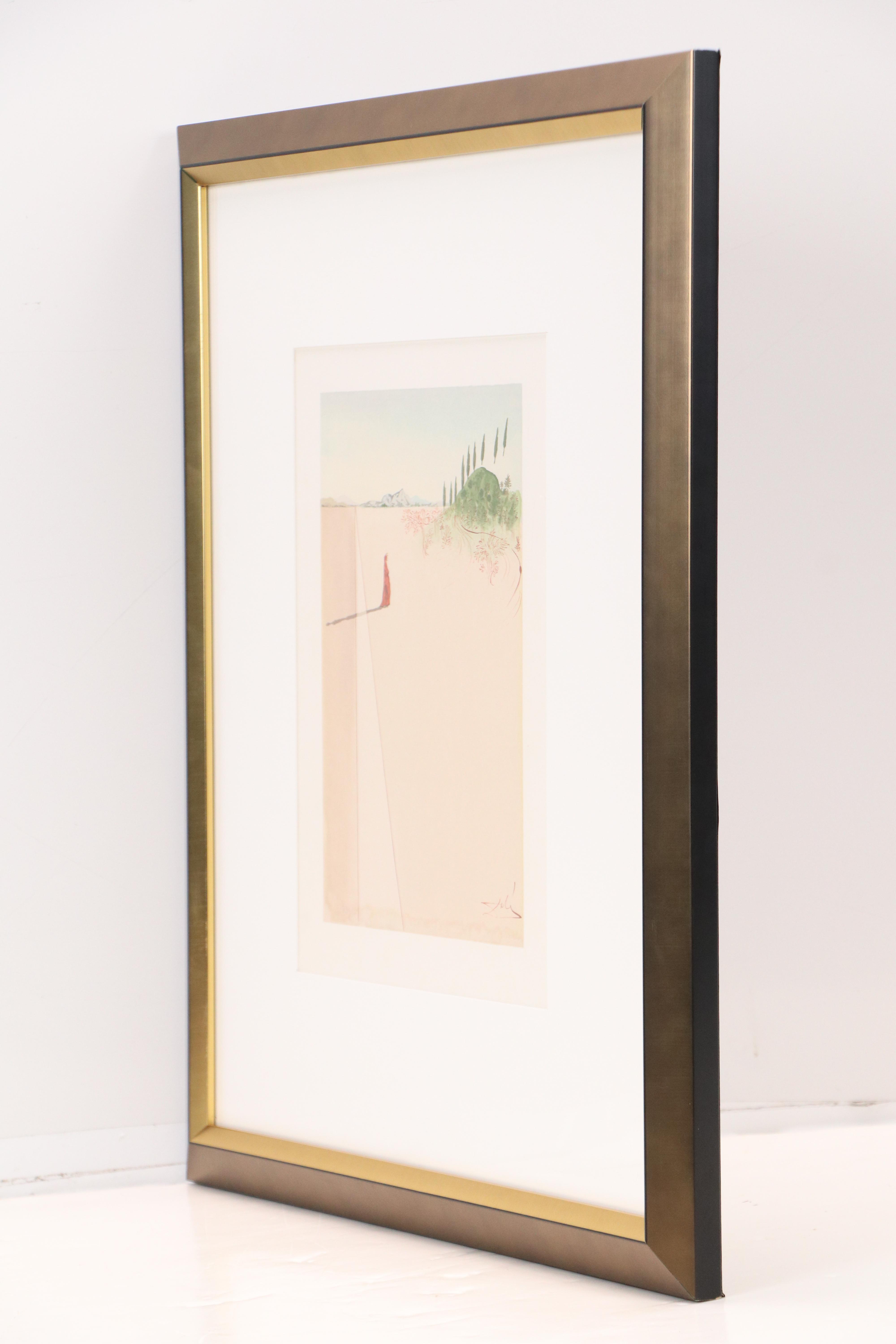 Salvador Dalí Wood Engraving "Départ pour le Grand Voyage," 1960-64