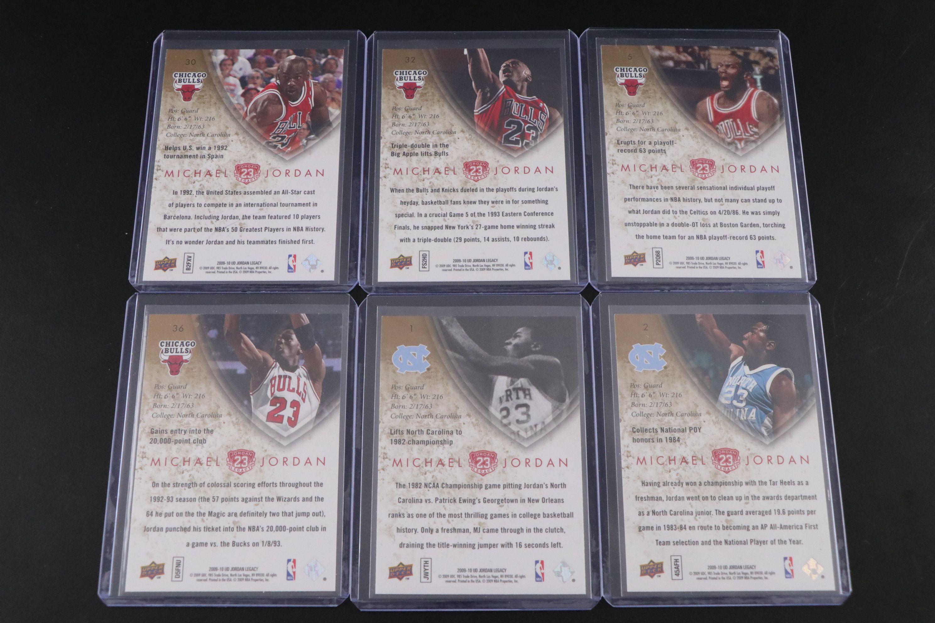 Michael Jordan NBA Trading Card Collection, 1989–2009