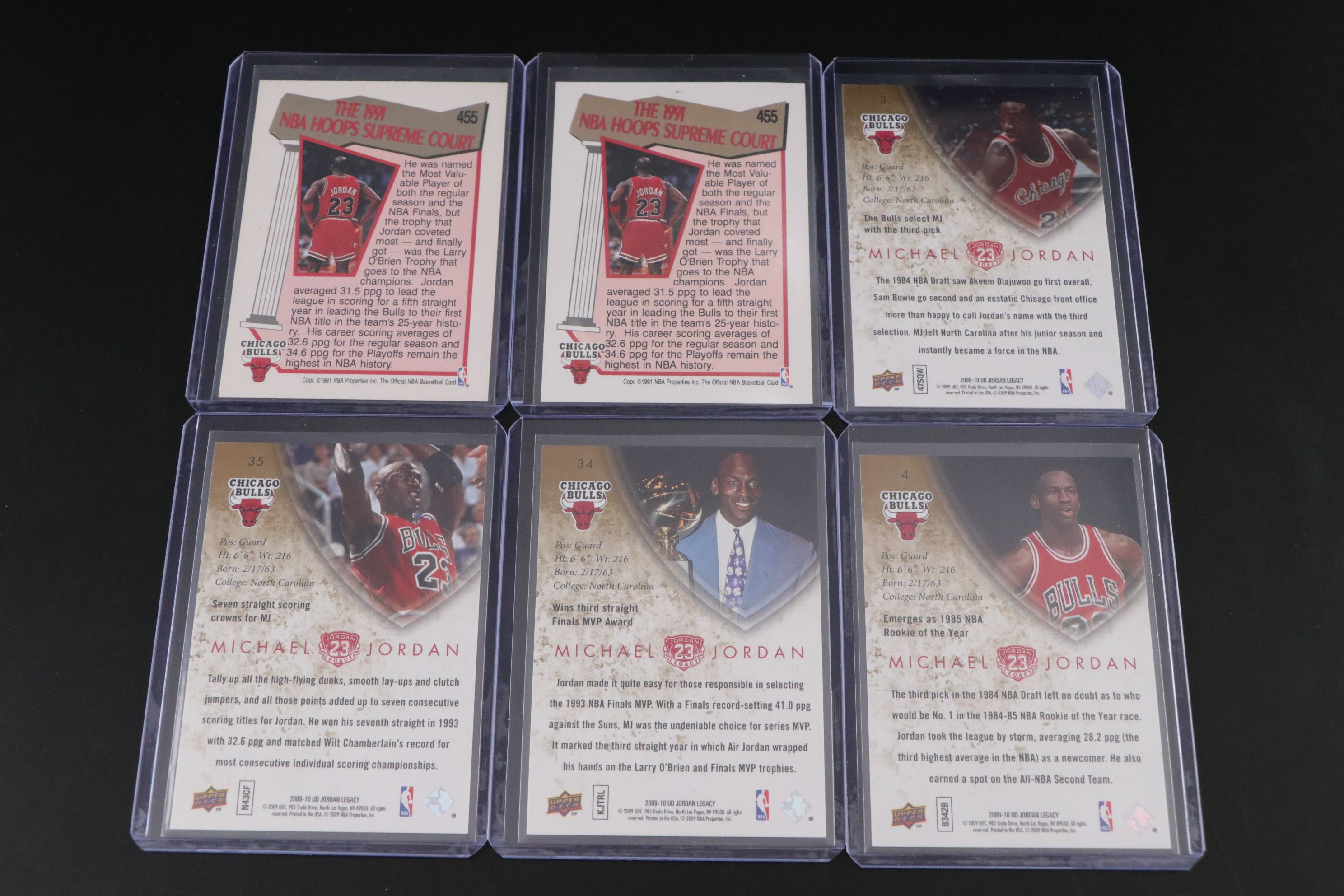 Michael Jordan NBA Trading Card Collection, 1989–2009