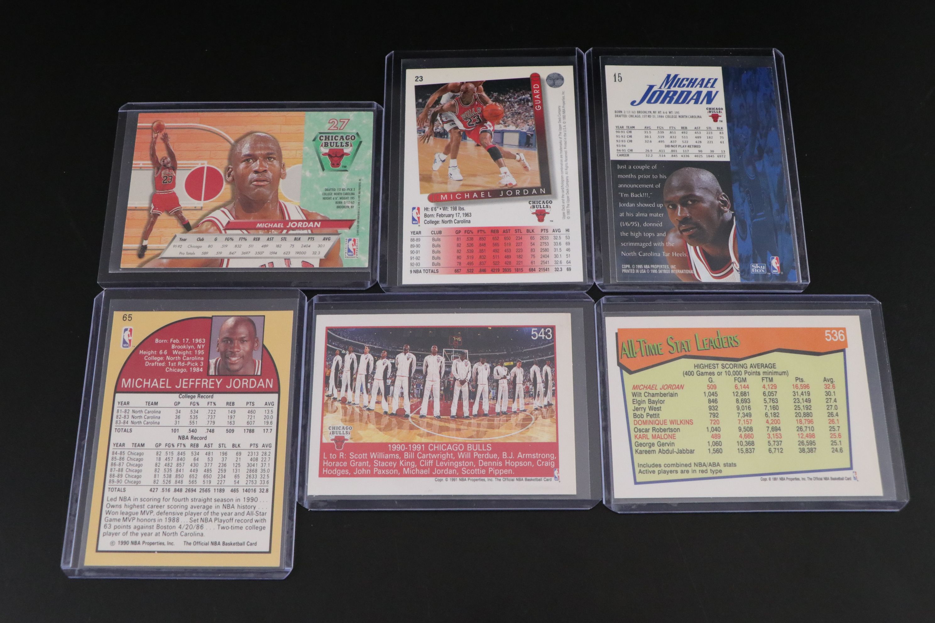 Michael Jordan NBA Trading Card Collection, 1989–2009