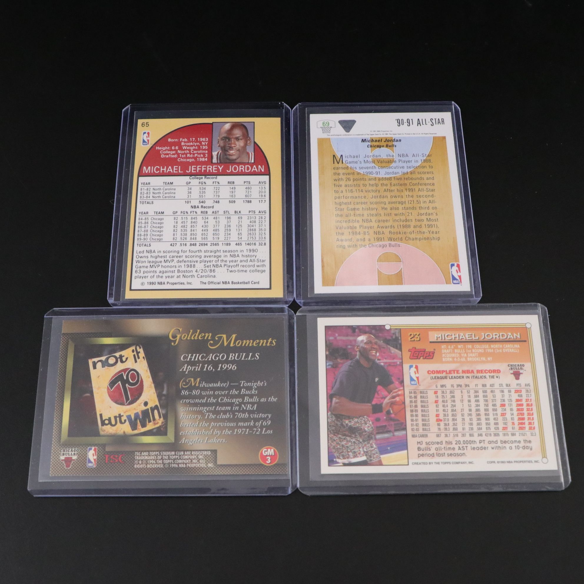 Michael Jordan NBA Trading Card Collection, 1989–2009