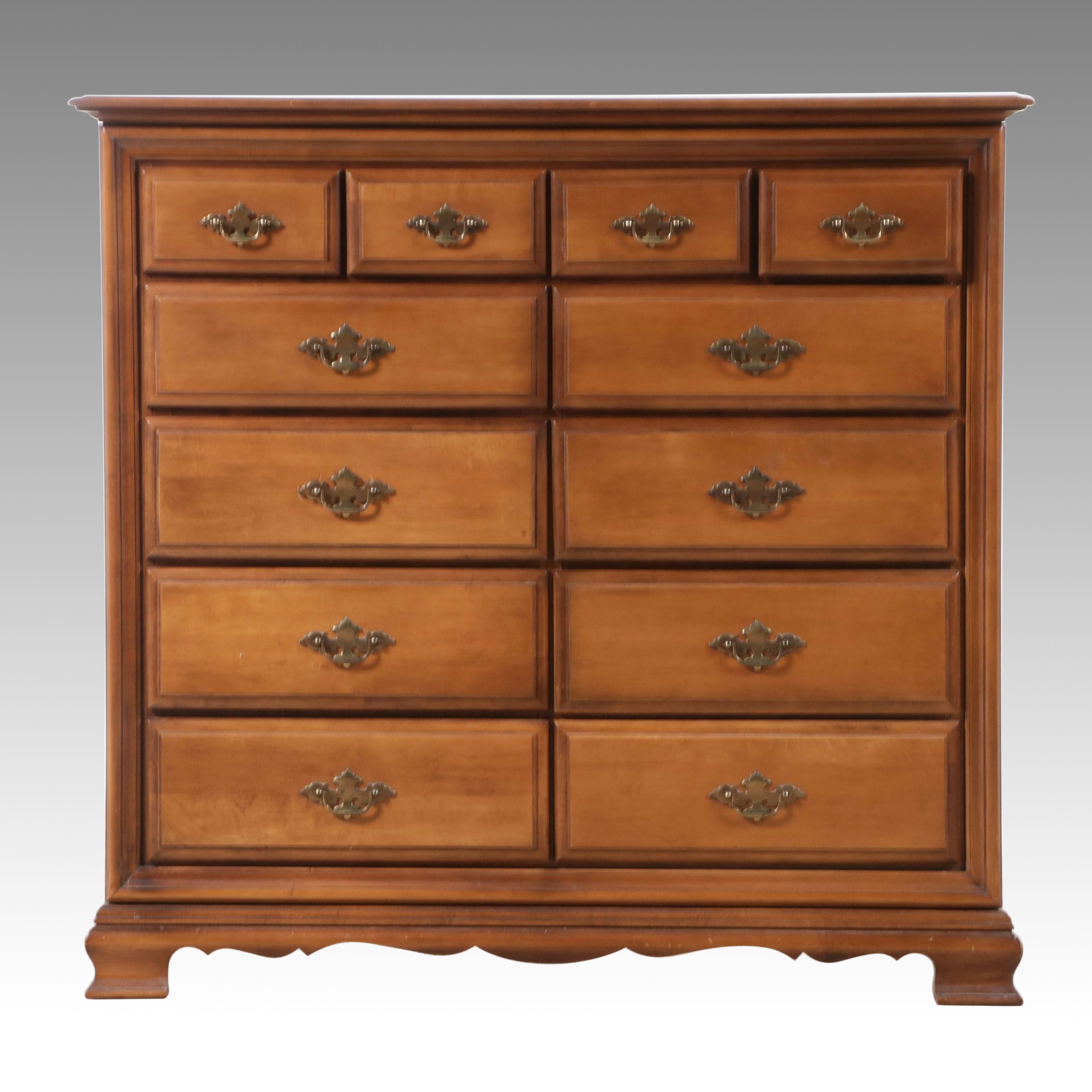 Sumter Cabinet Company Colonial Style Maple Chest of Drawers
