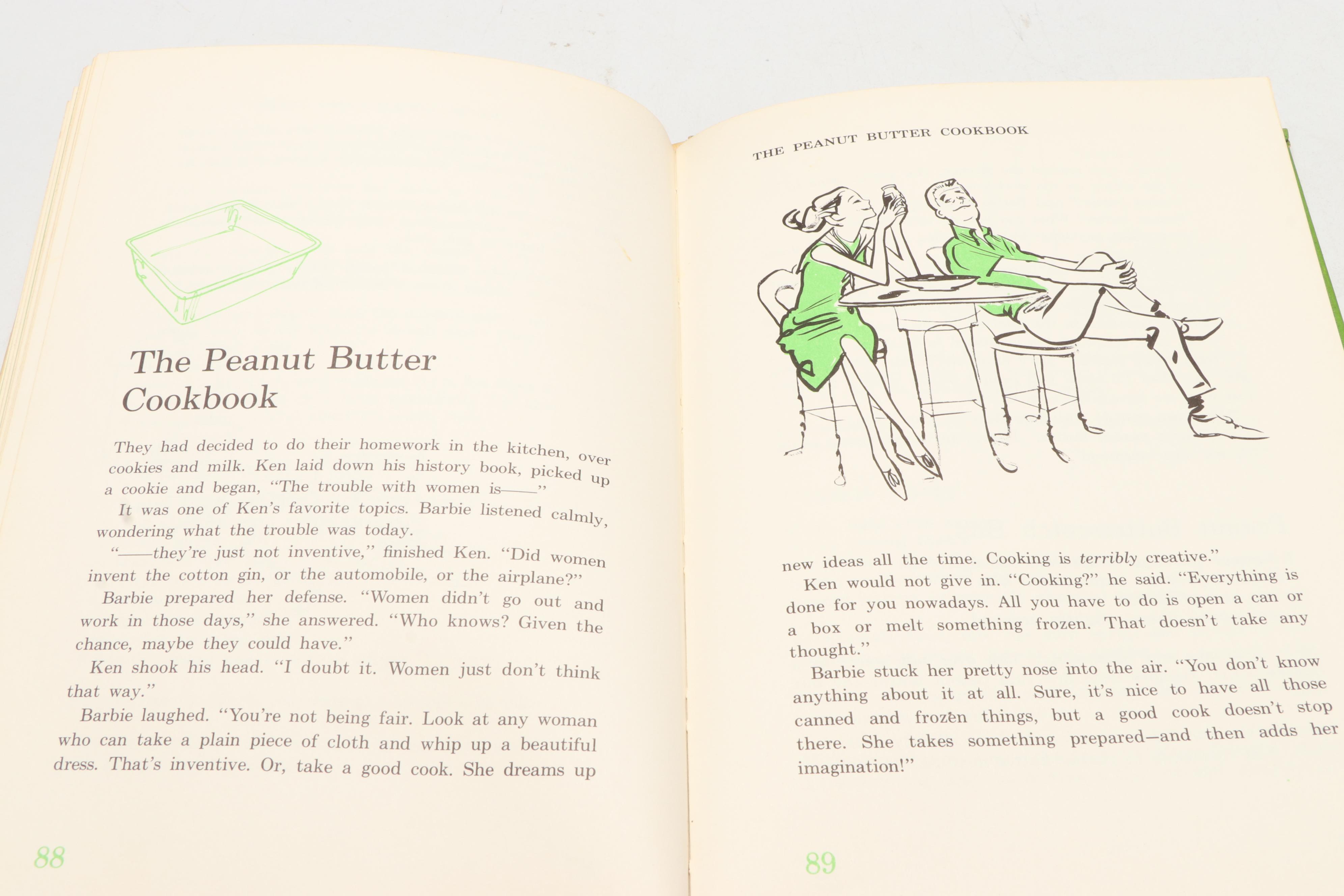 First Printing "Barbie's Easy-As-Pie Cookbook" by Cynthia Lawrence, 1964