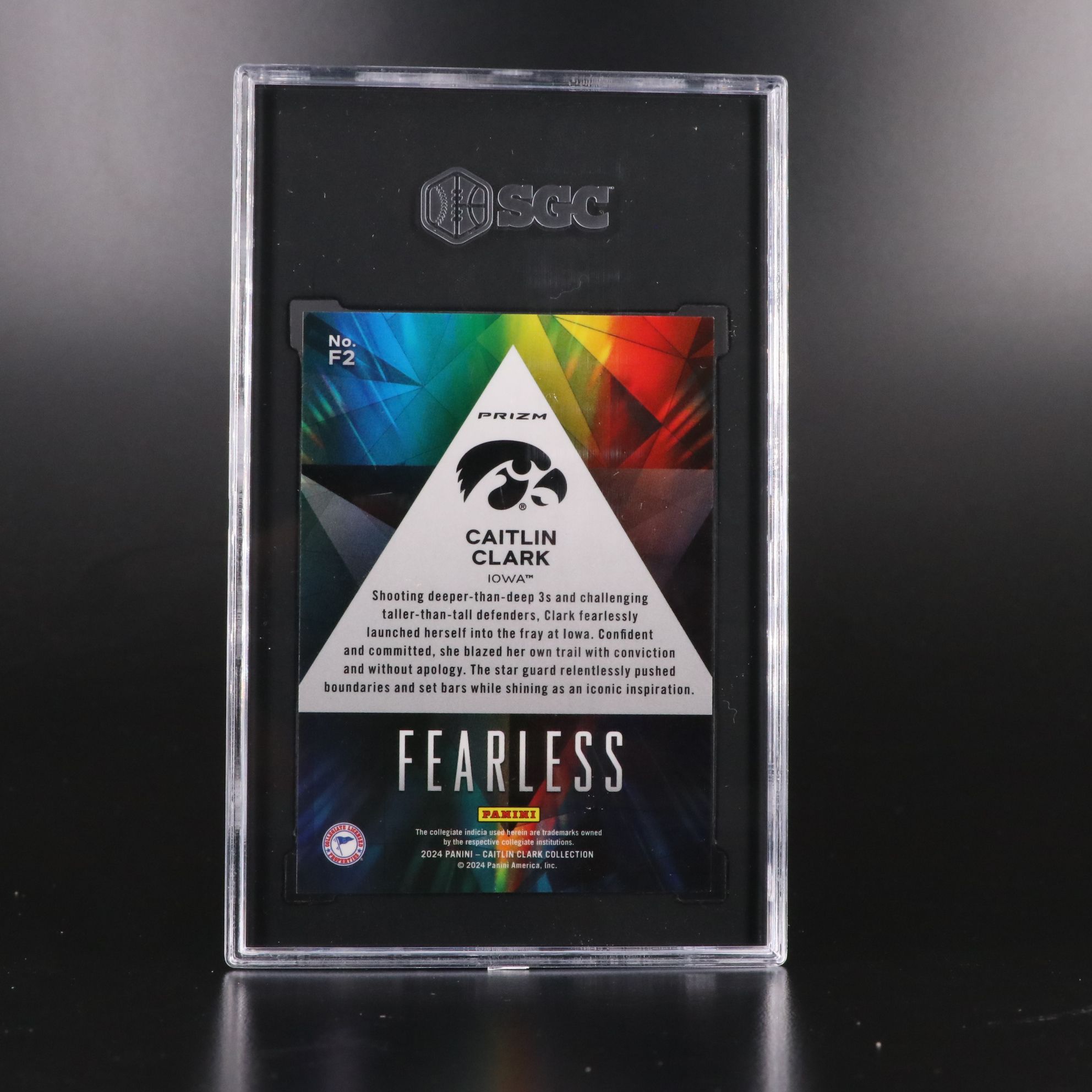 Caitlin Clark SGC Graded Rookie Year Basketball Cards with More