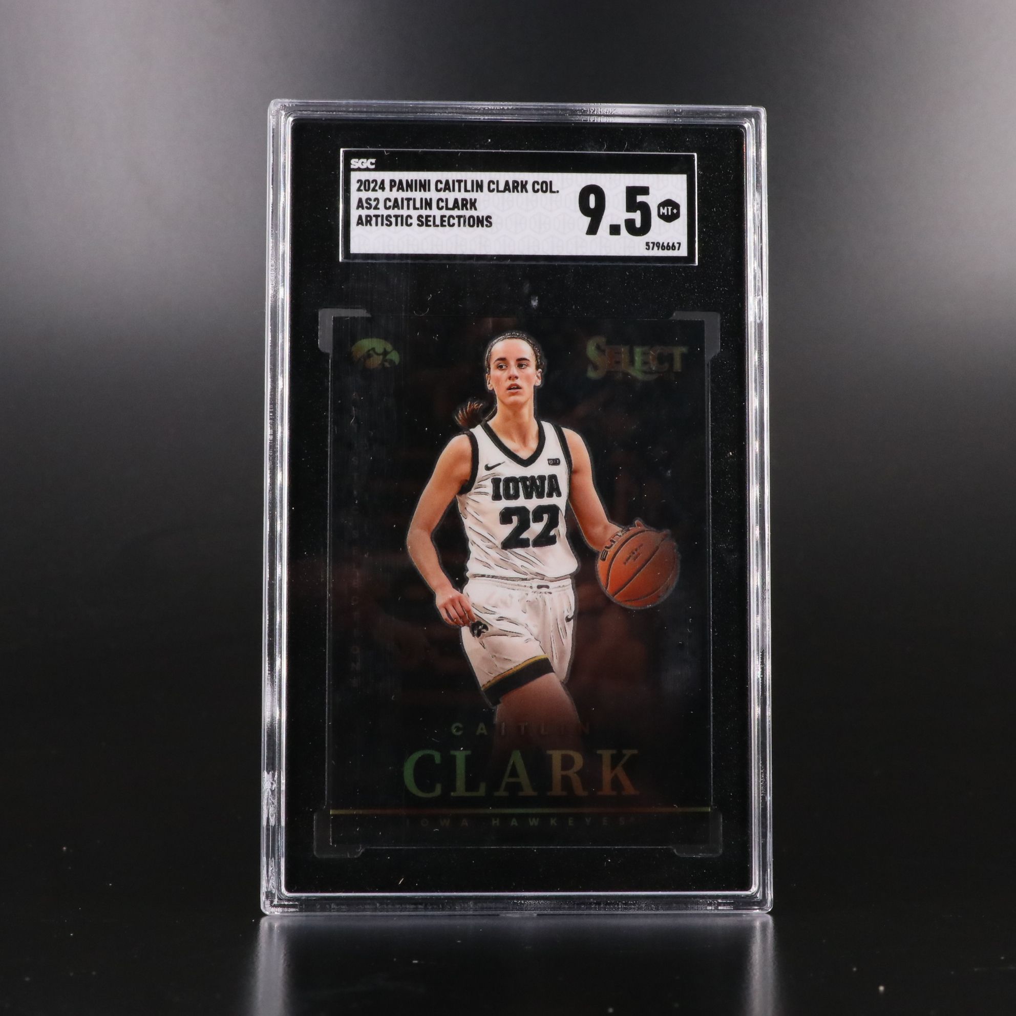 Caitlin Clark SGC Graded Rookie Year Basketball Cards with More