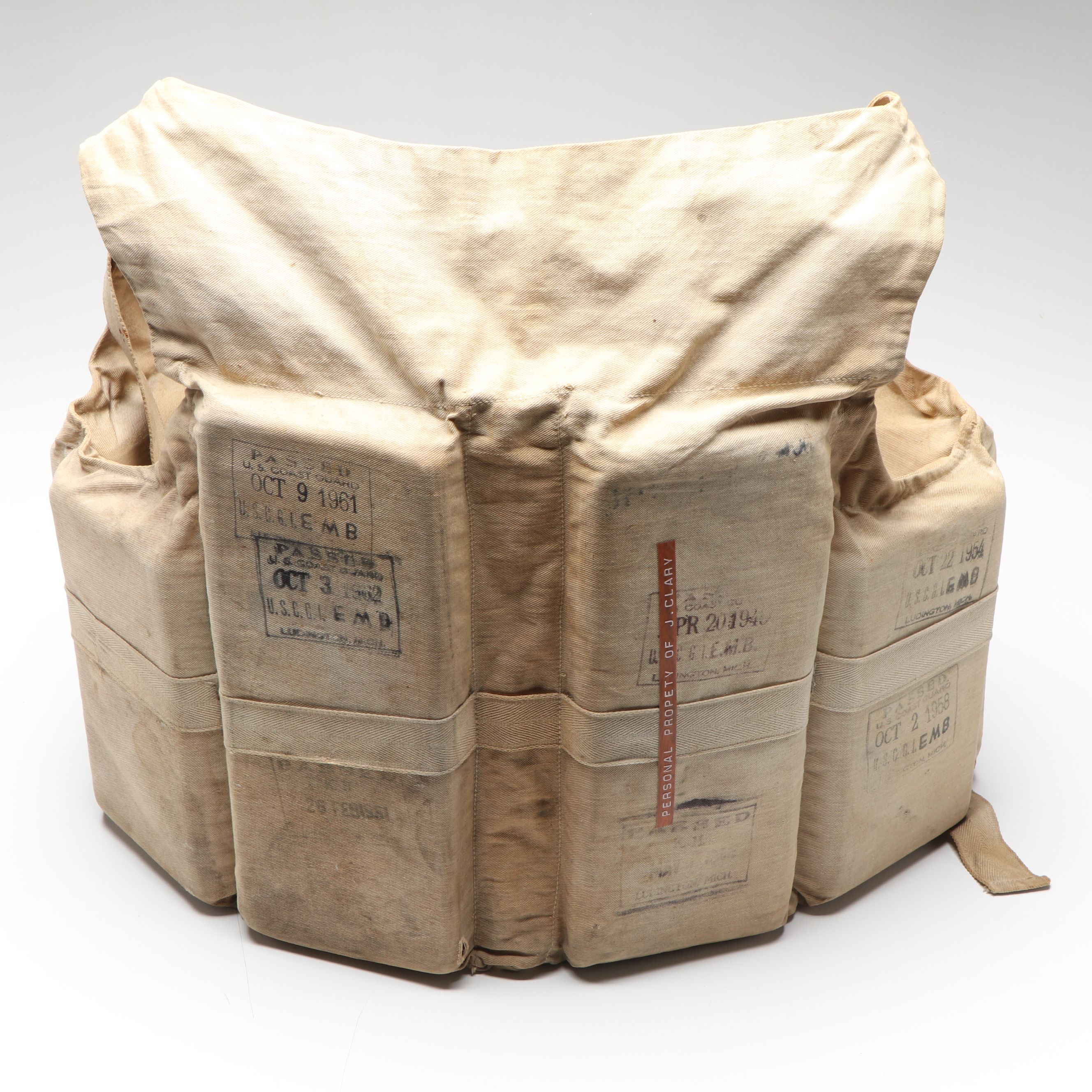 S.S. South American Life Jacket, Mid-20th Century