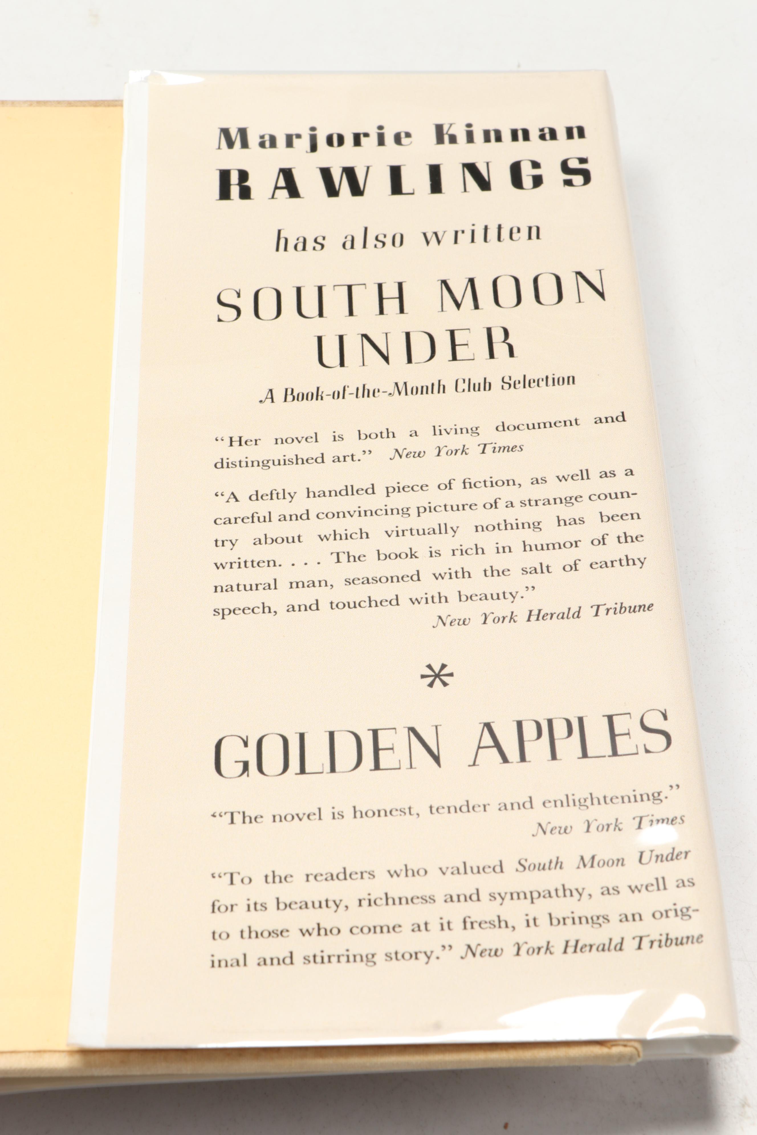 First Edition "The Yearling" by Marjorie Kinnan Rawlings, 1938