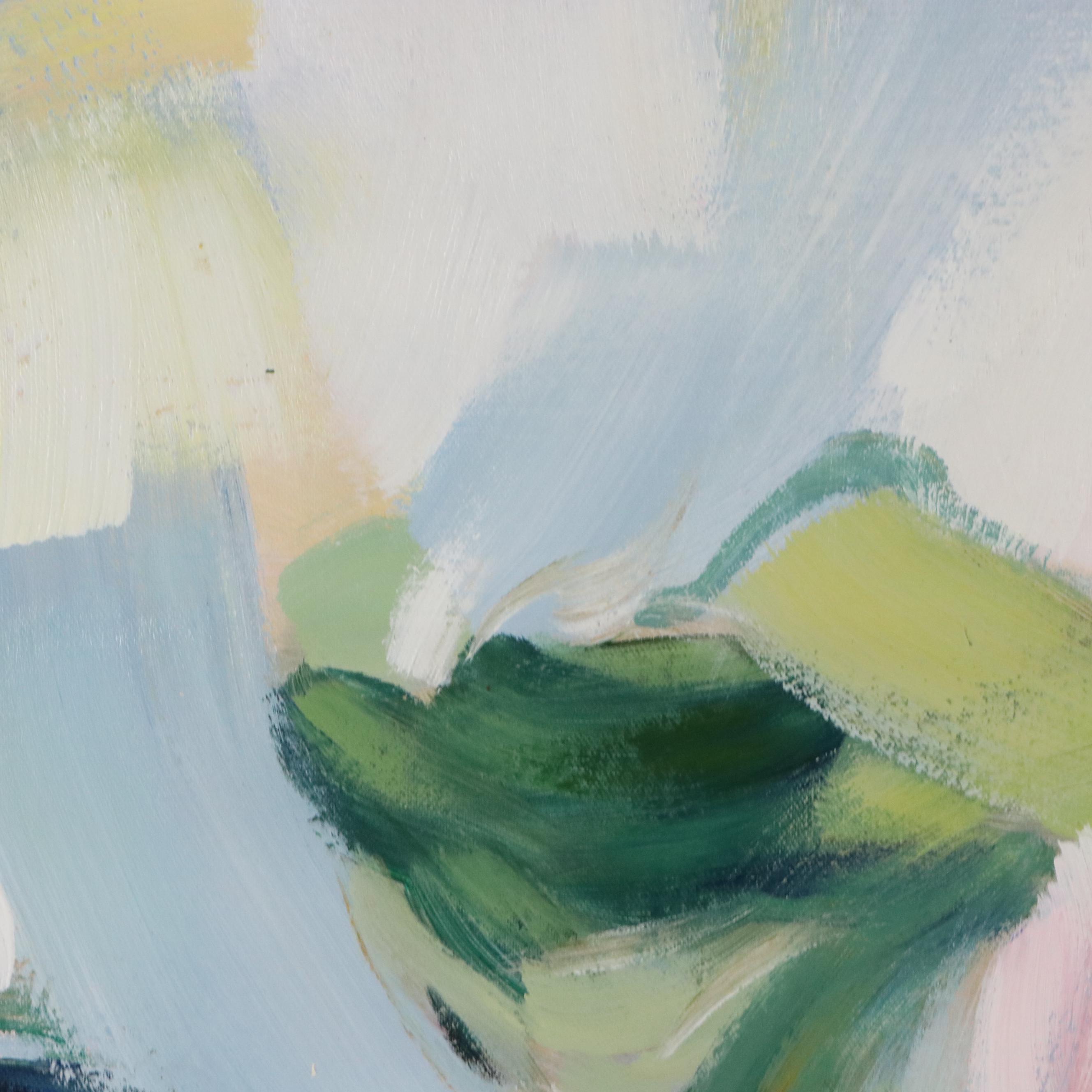 Zheng Abstract Oil Painting, 21st Century