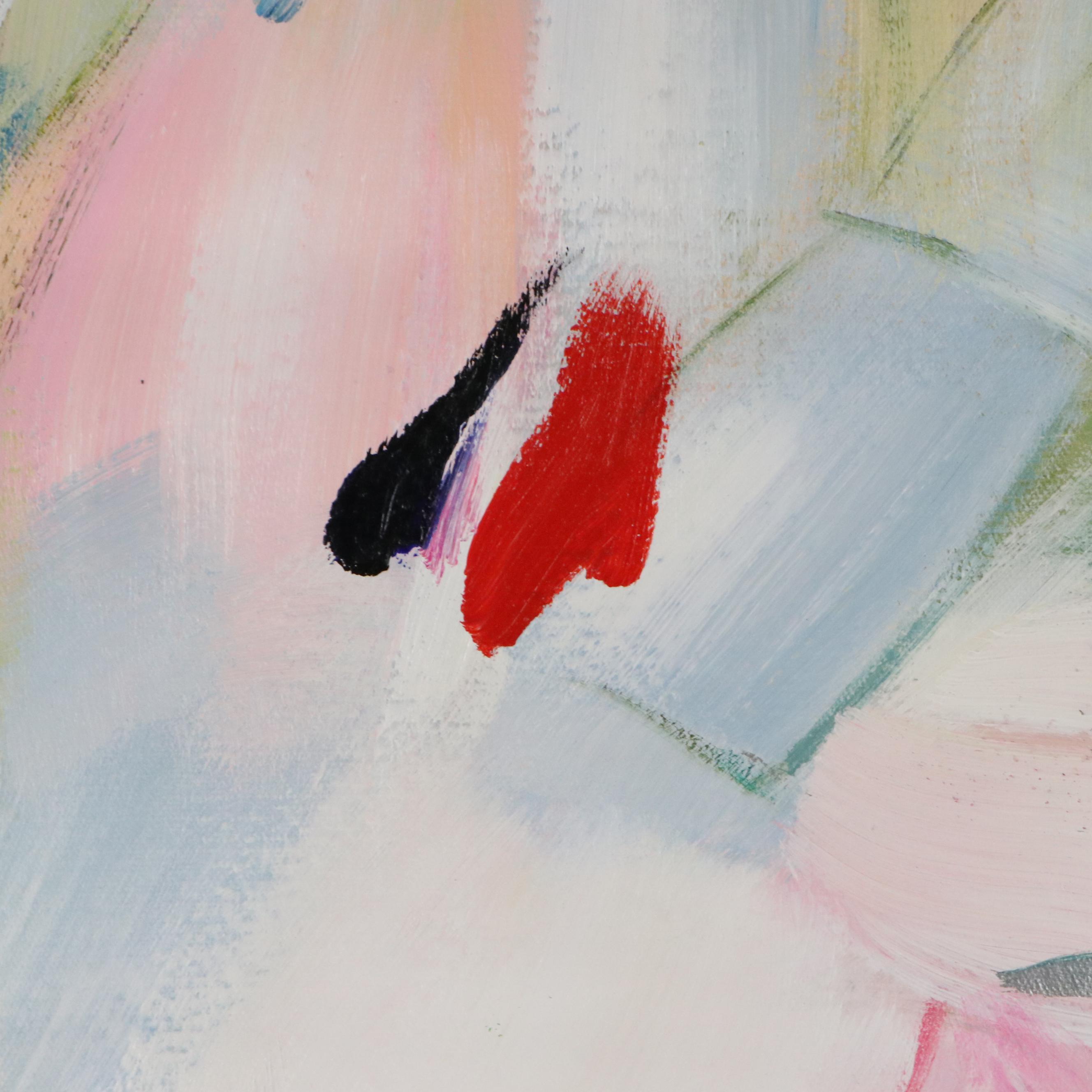 Zheng Abstract Oil Painting, 21st Century