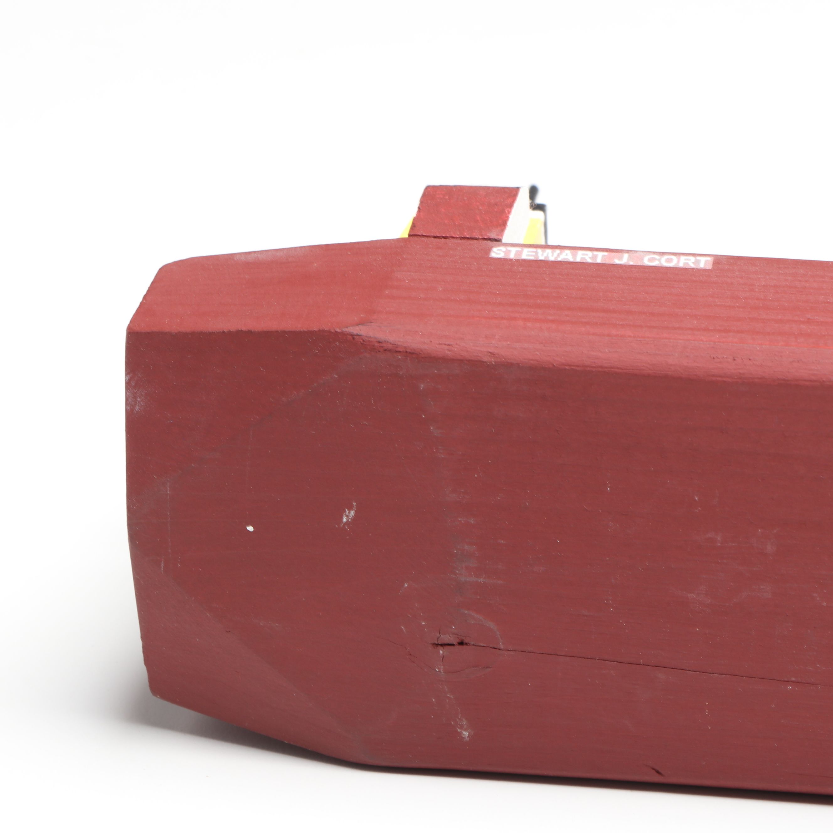 Stewart J. Cort Handcrafted Wooden Bulk Carrier