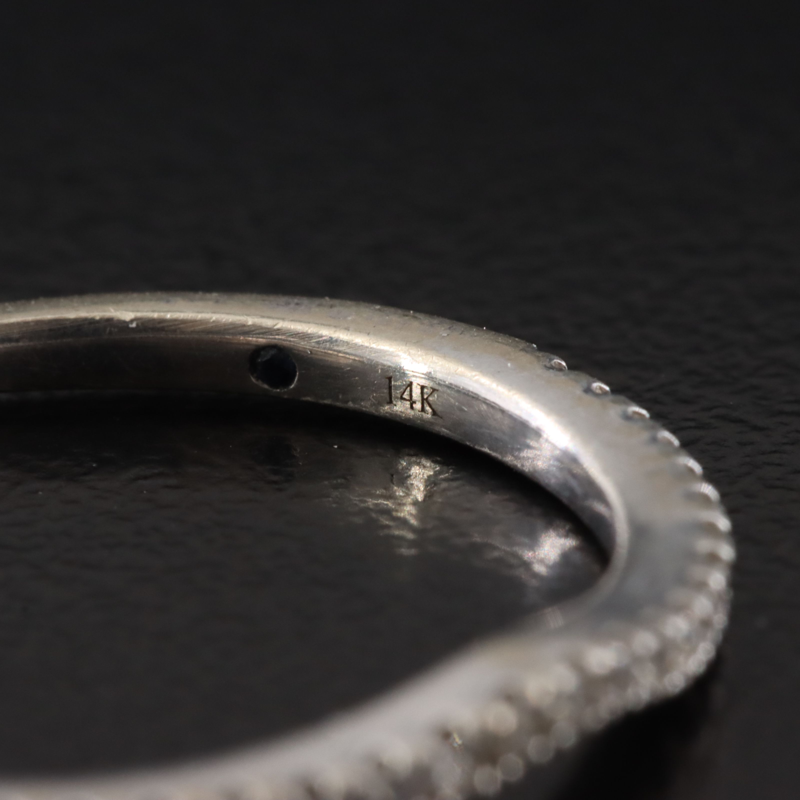 Vera Wang Love 14K 0.19 CTW Diamond Contour Band