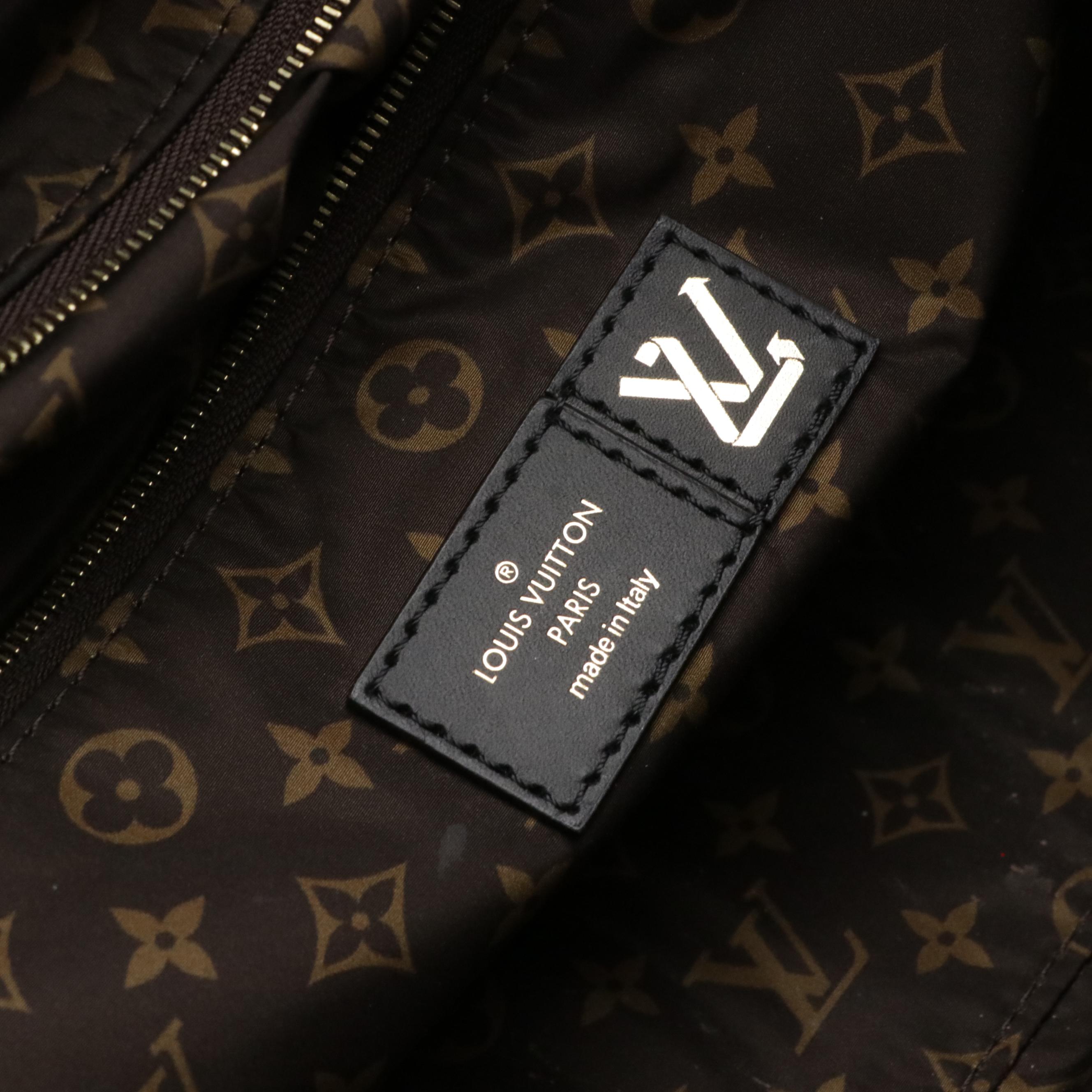 Louis Vuitton Black/Monogram Nylon Pillow Onthego GM Two-Way Tote Bag