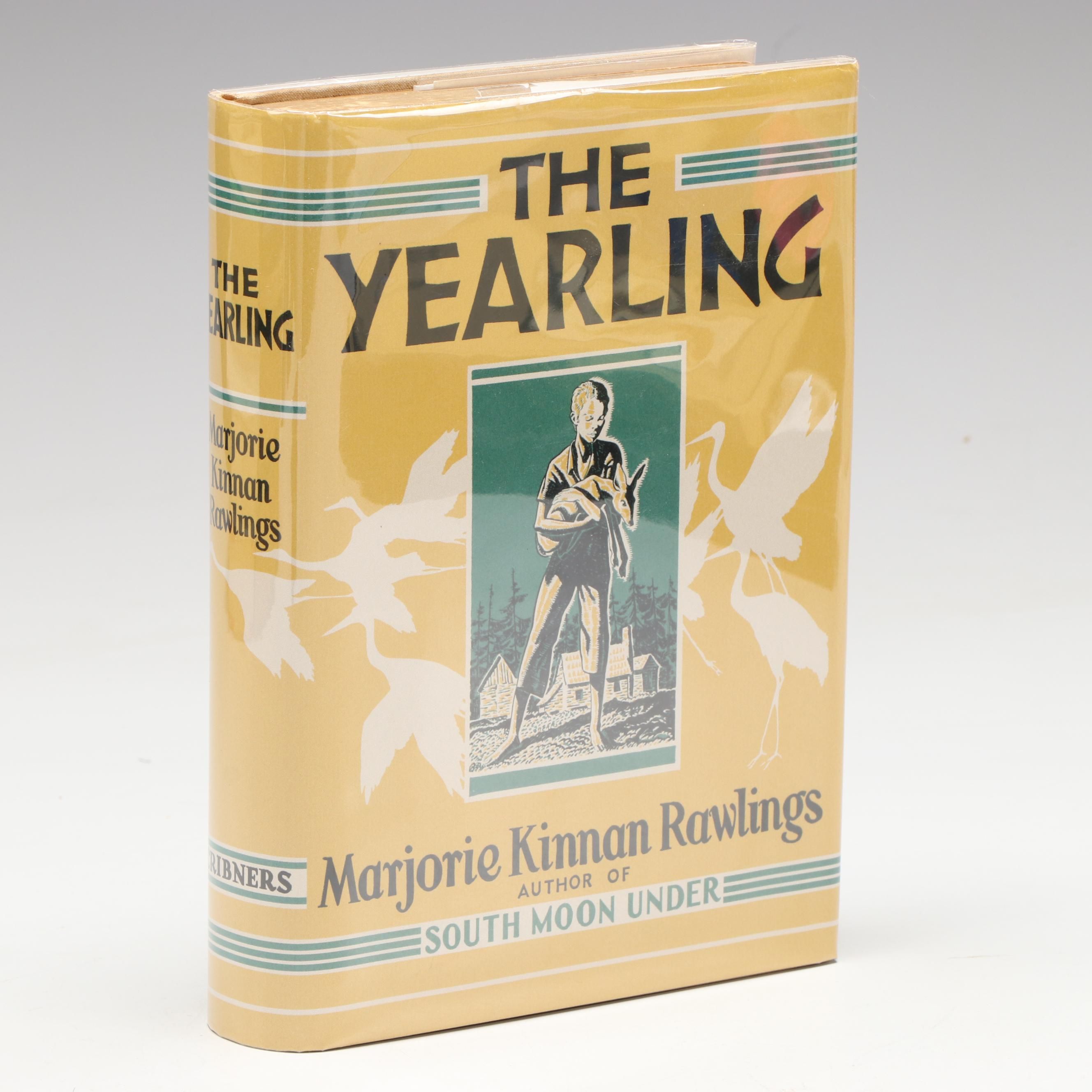 First Edition "The Yearling" by Marjorie Kinnan Rawlings, 1938