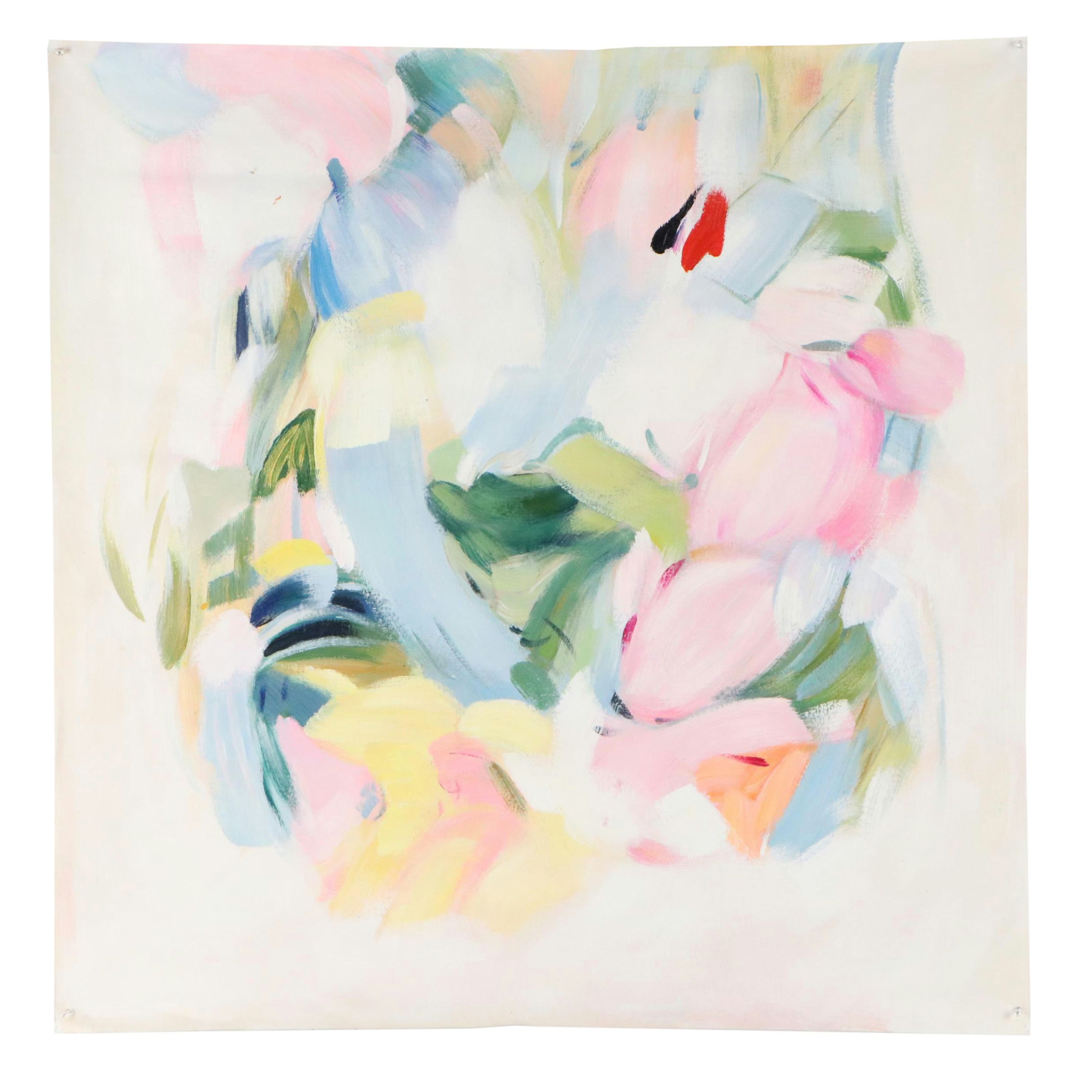 Zheng Abstract Oil Painting, 21st Century